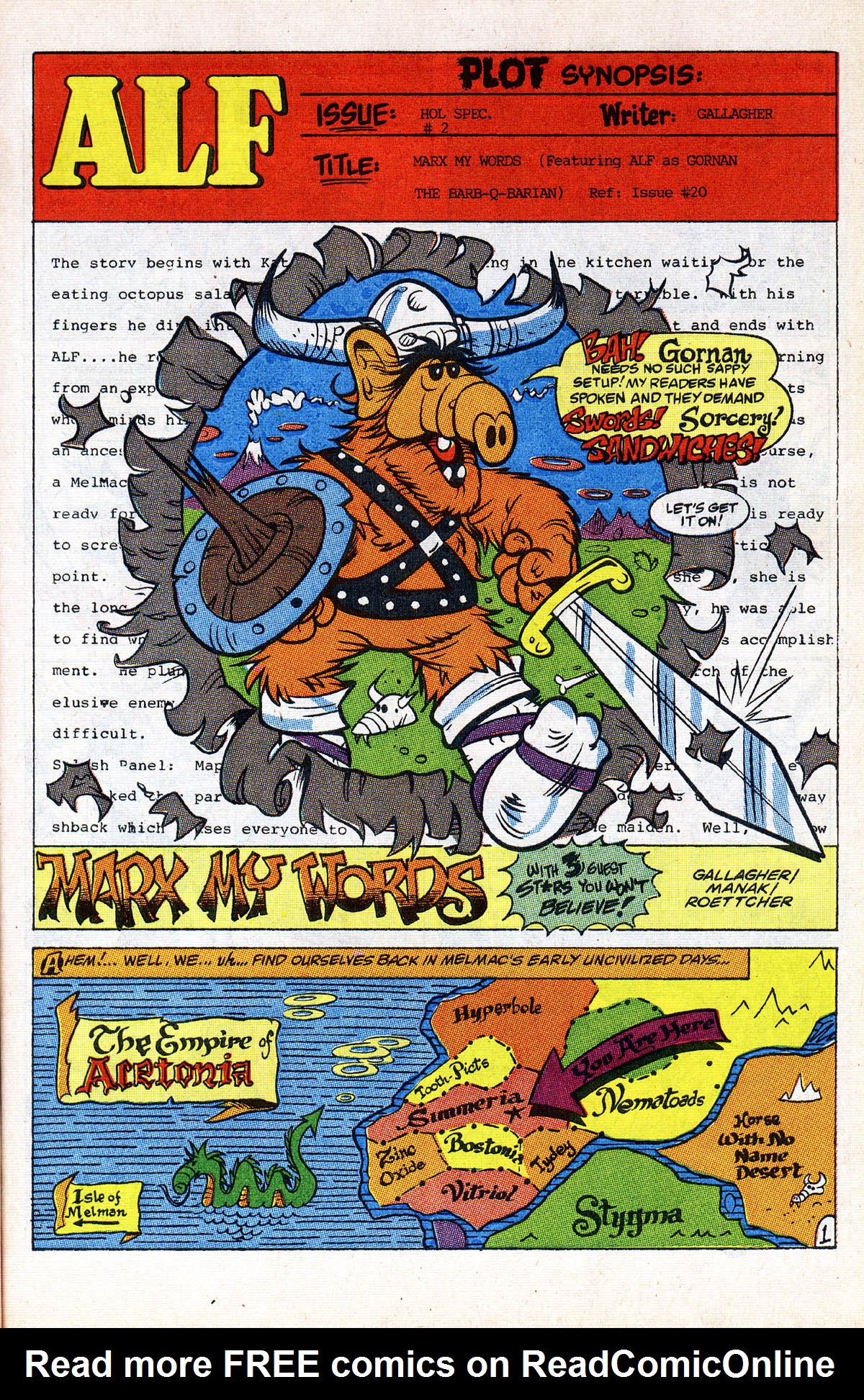 Read online ALF Holiday Special comic -  Issue #2 - 26