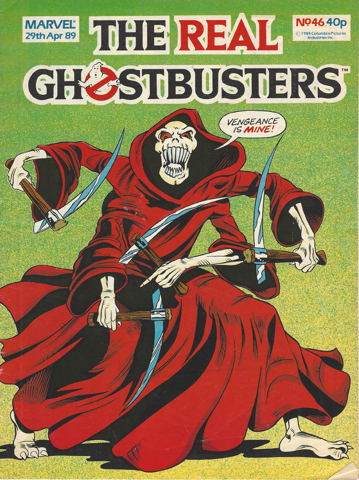 Read online The Real Ghostbusters comic -  Issue #46 - 1