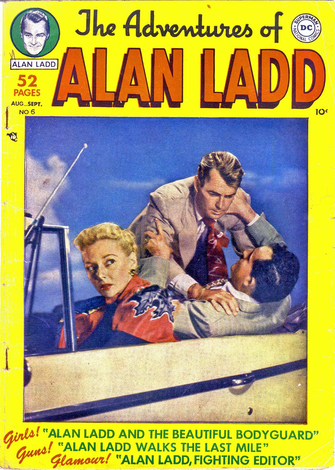 Read online Adventures of Alan Ladd comic -  Issue #6 - 1