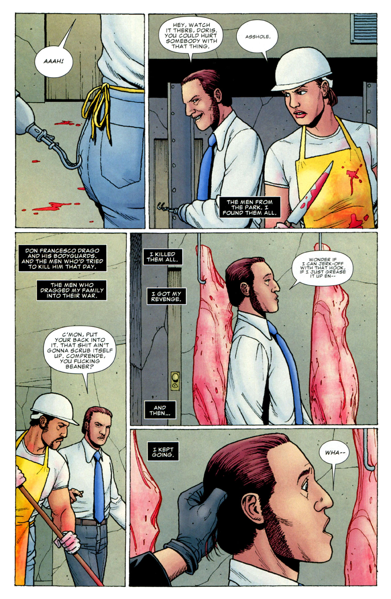 Read online PunisherMAX comic -  Issue #16 - 17