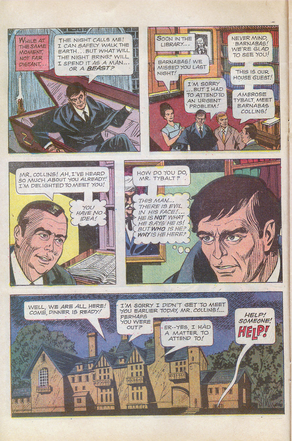 Read online Dark Shadows (1969) comic -  Issue #8 - 14