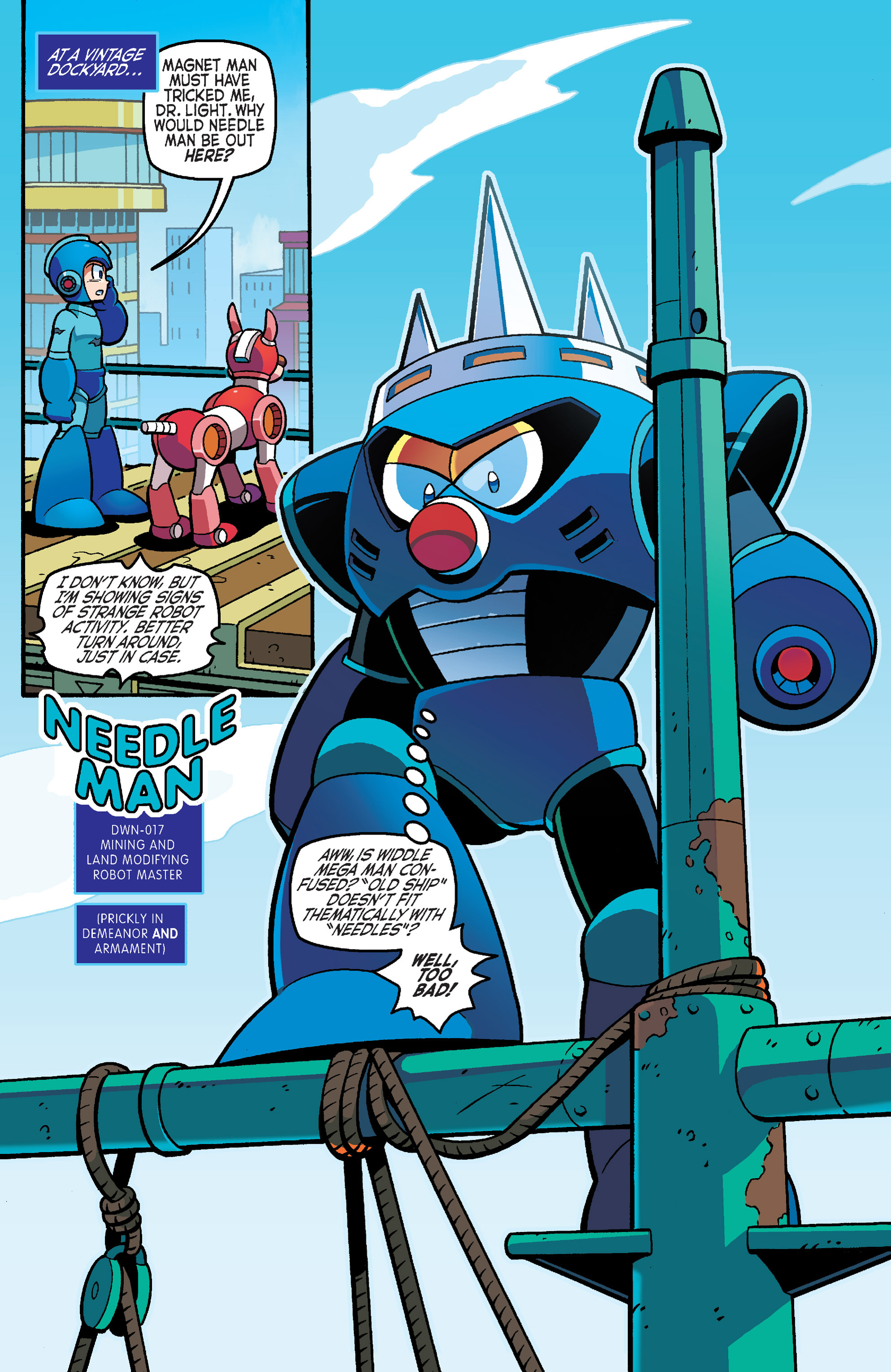 Read online Mega Man comic -  Issue #43 - 14