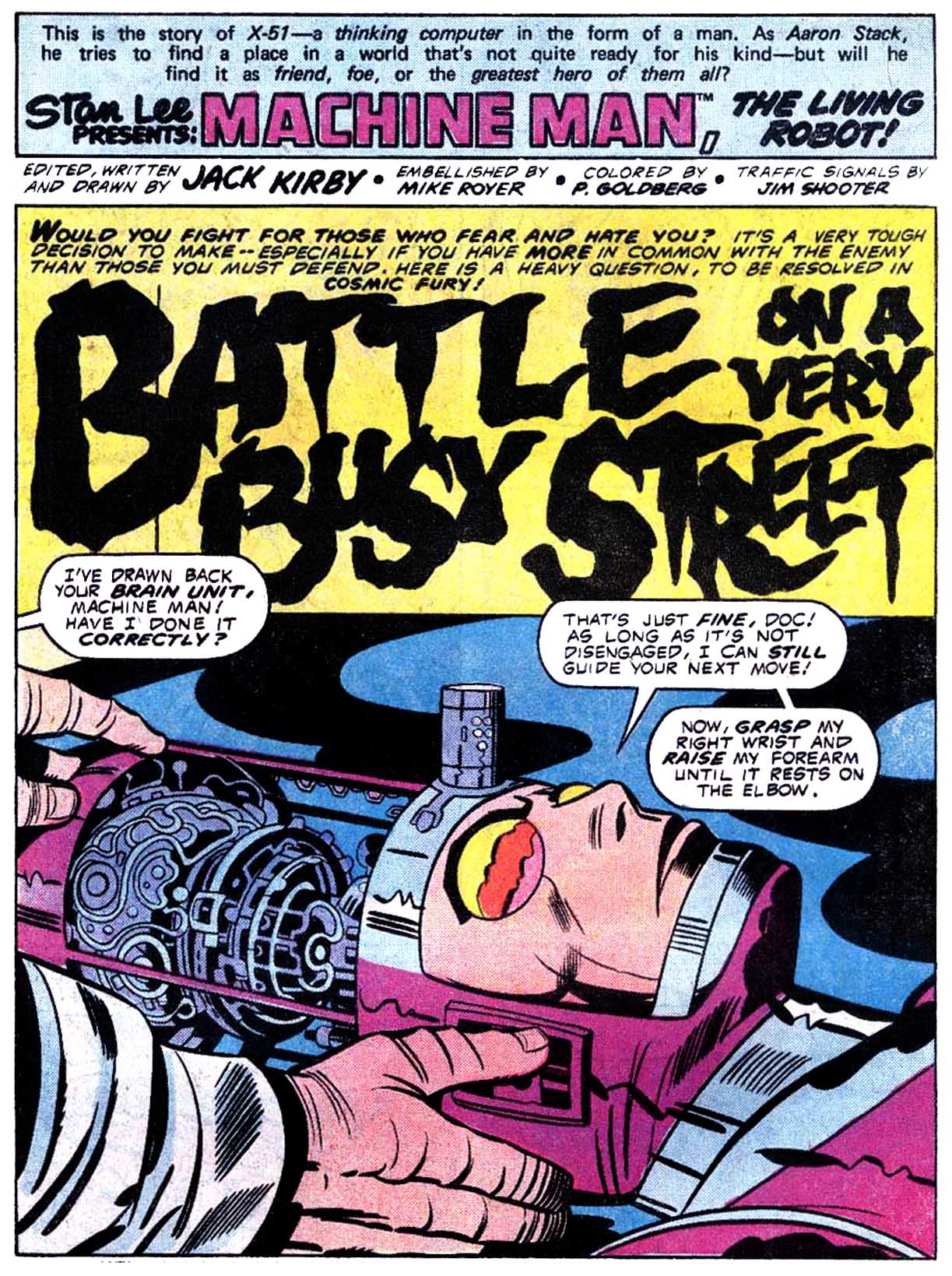 Read online Machine Man (1978) comic -  Issue #4 - 2