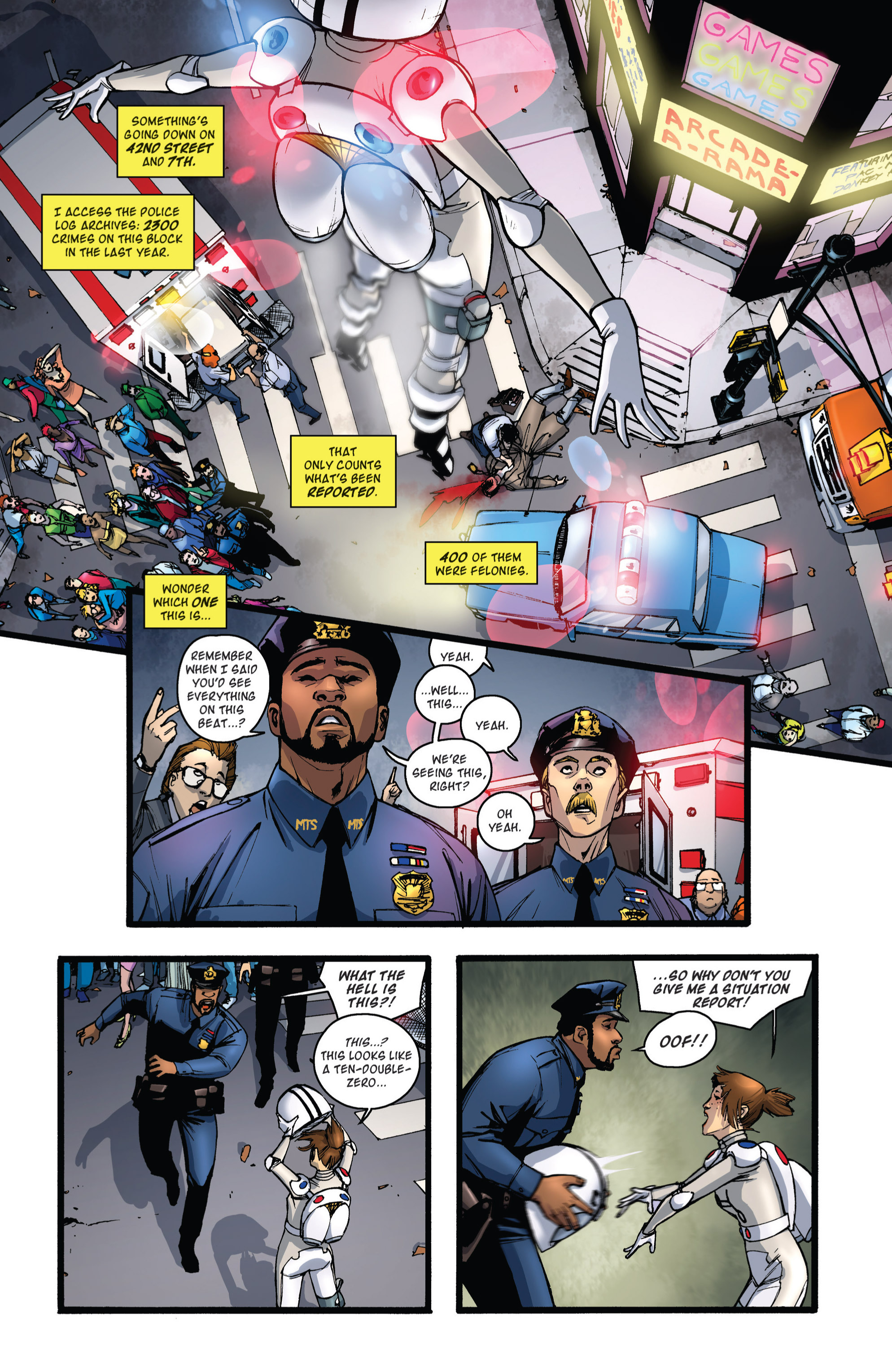 Read online Rocket Girl (2013) comic -  Issue #1 - 13