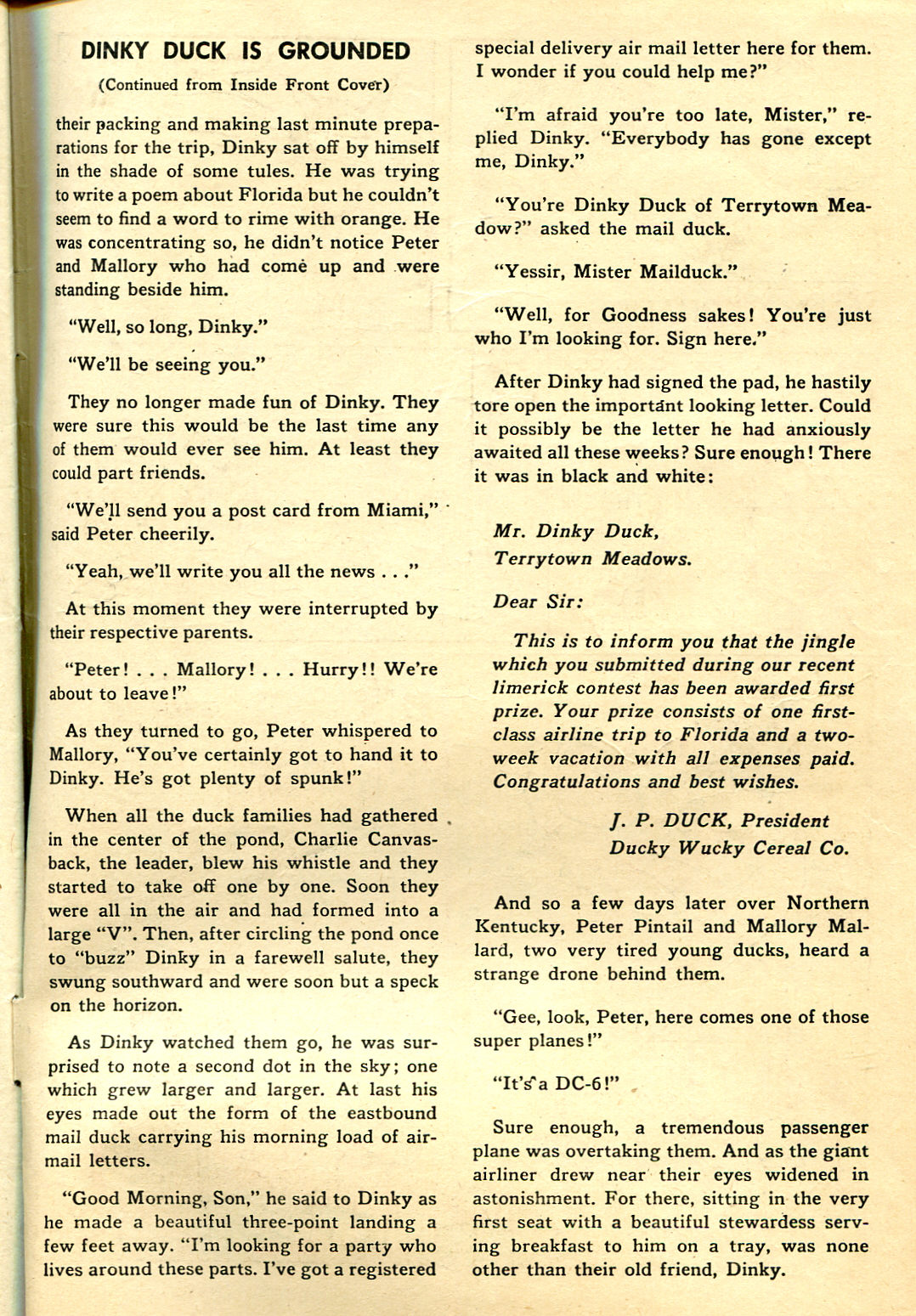 Read online Terry-Toons Comics comic -  Issue #60 - 35