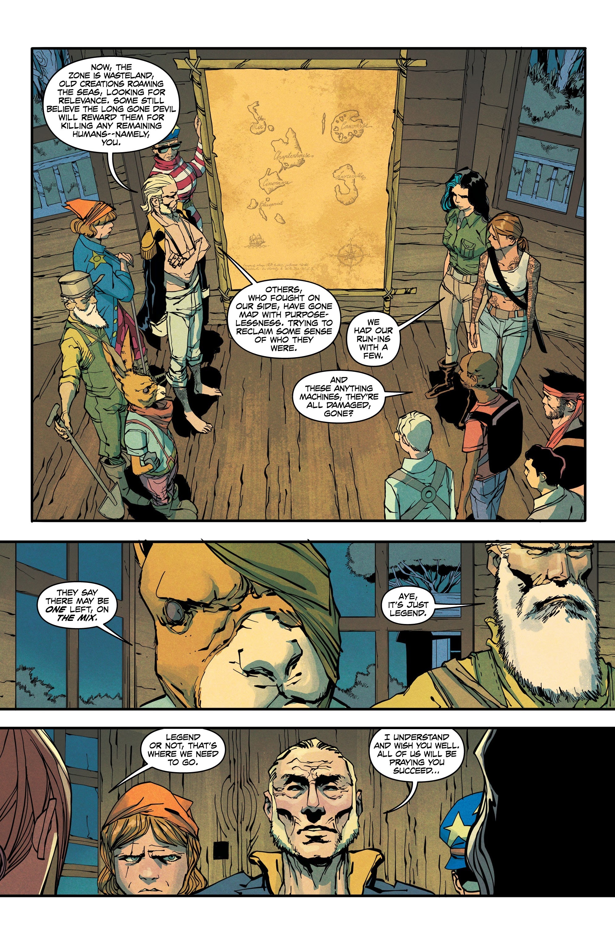 Read online Undiscovered Country comic -  Issue #15 - 17