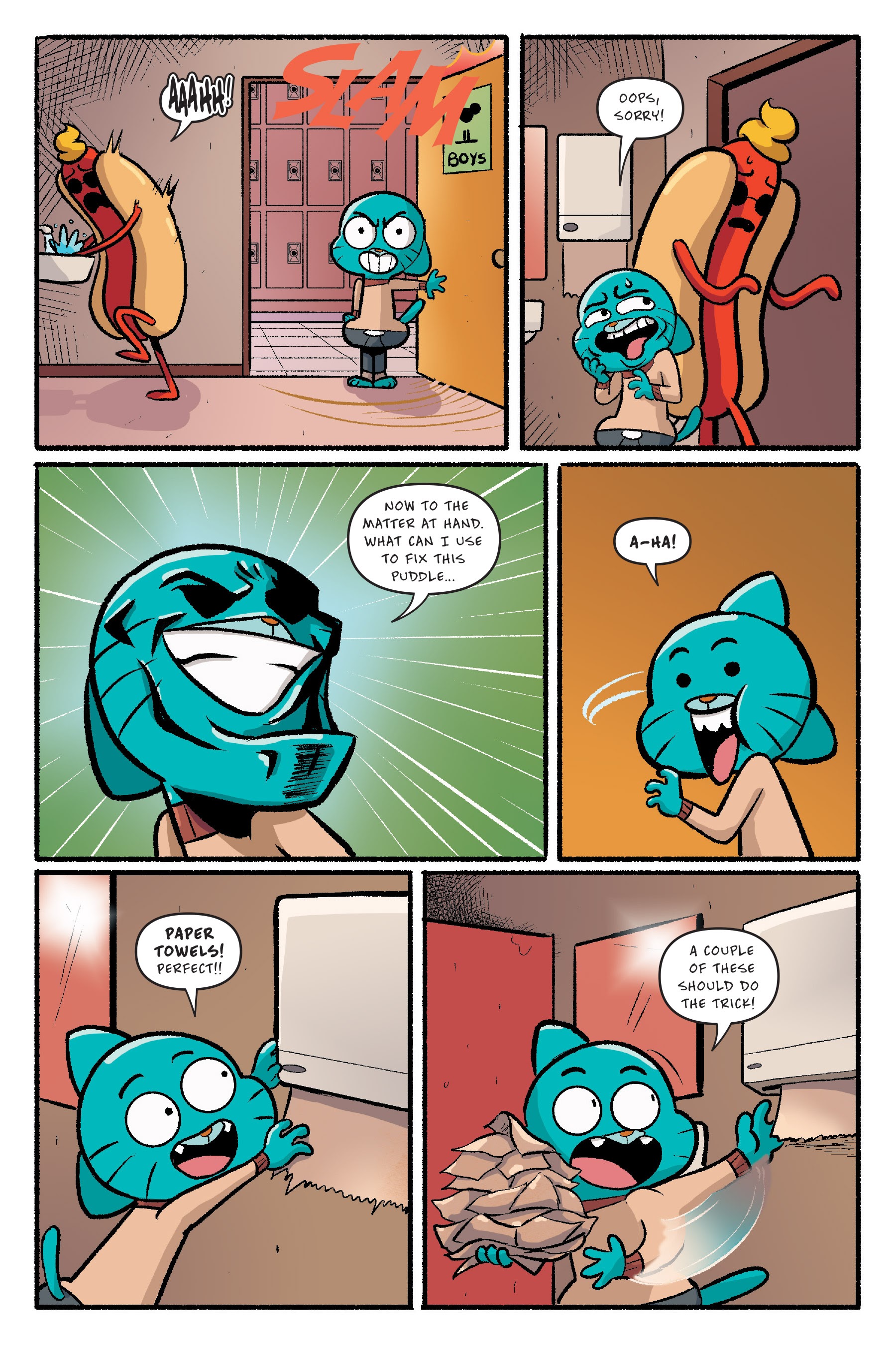 Read online The Amazing World of Gumball: The Storm comic -  Issue # TPB - 77
