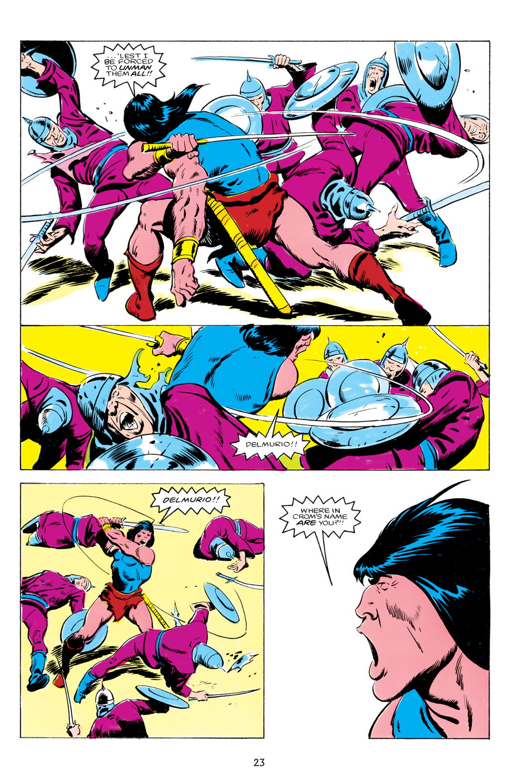 Read online The Chronicles of Conan comic -  Issue # TPB 23 (Part 1) - 24