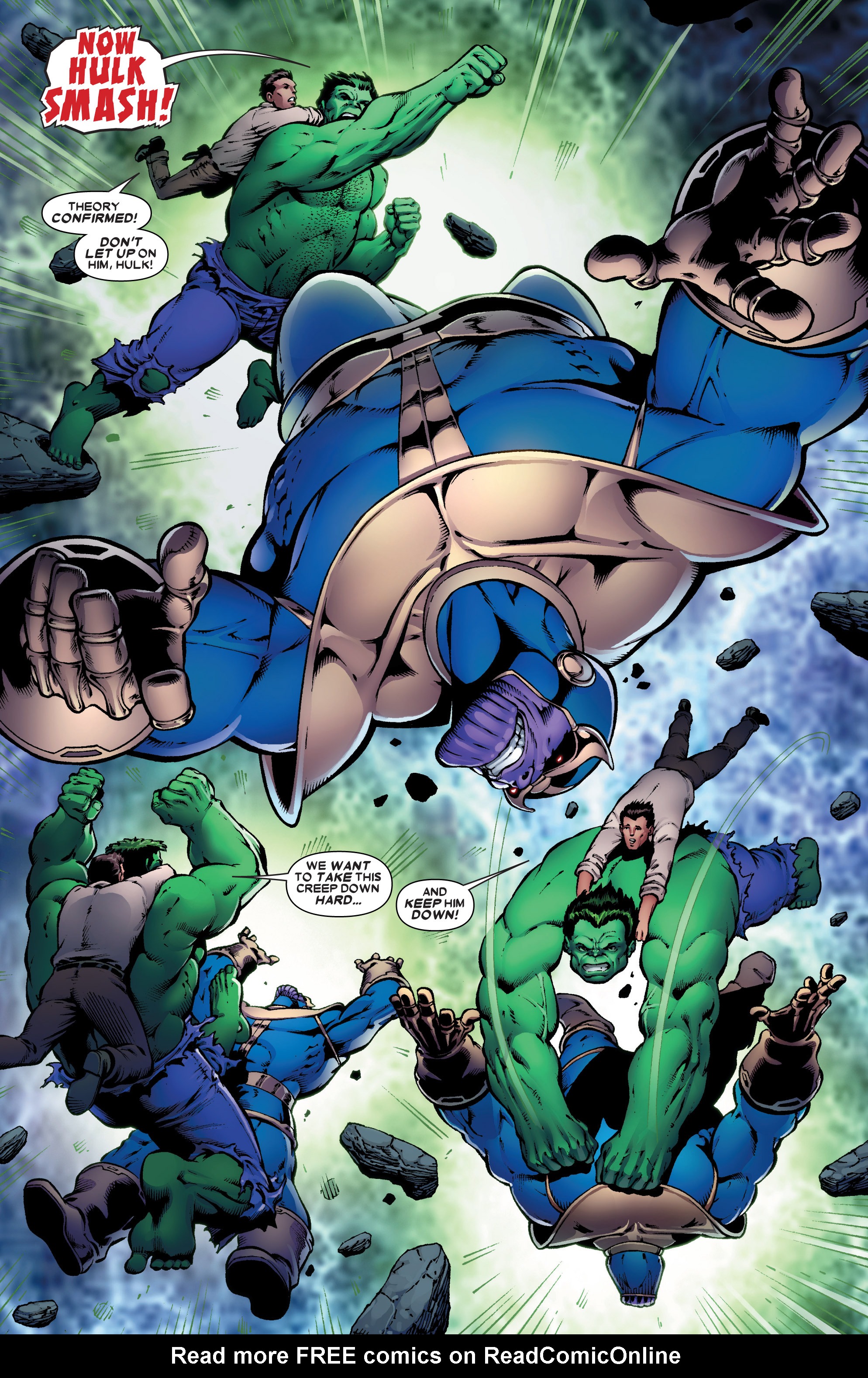 Read online Thanos Vs. Hulk comic -  Issue #2 - 14