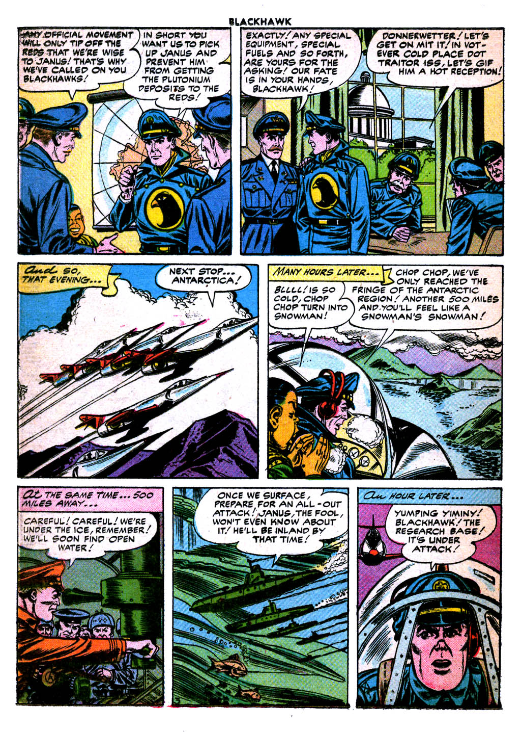 Read online Blackhawk (1957) comic -  Issue #104 - 21