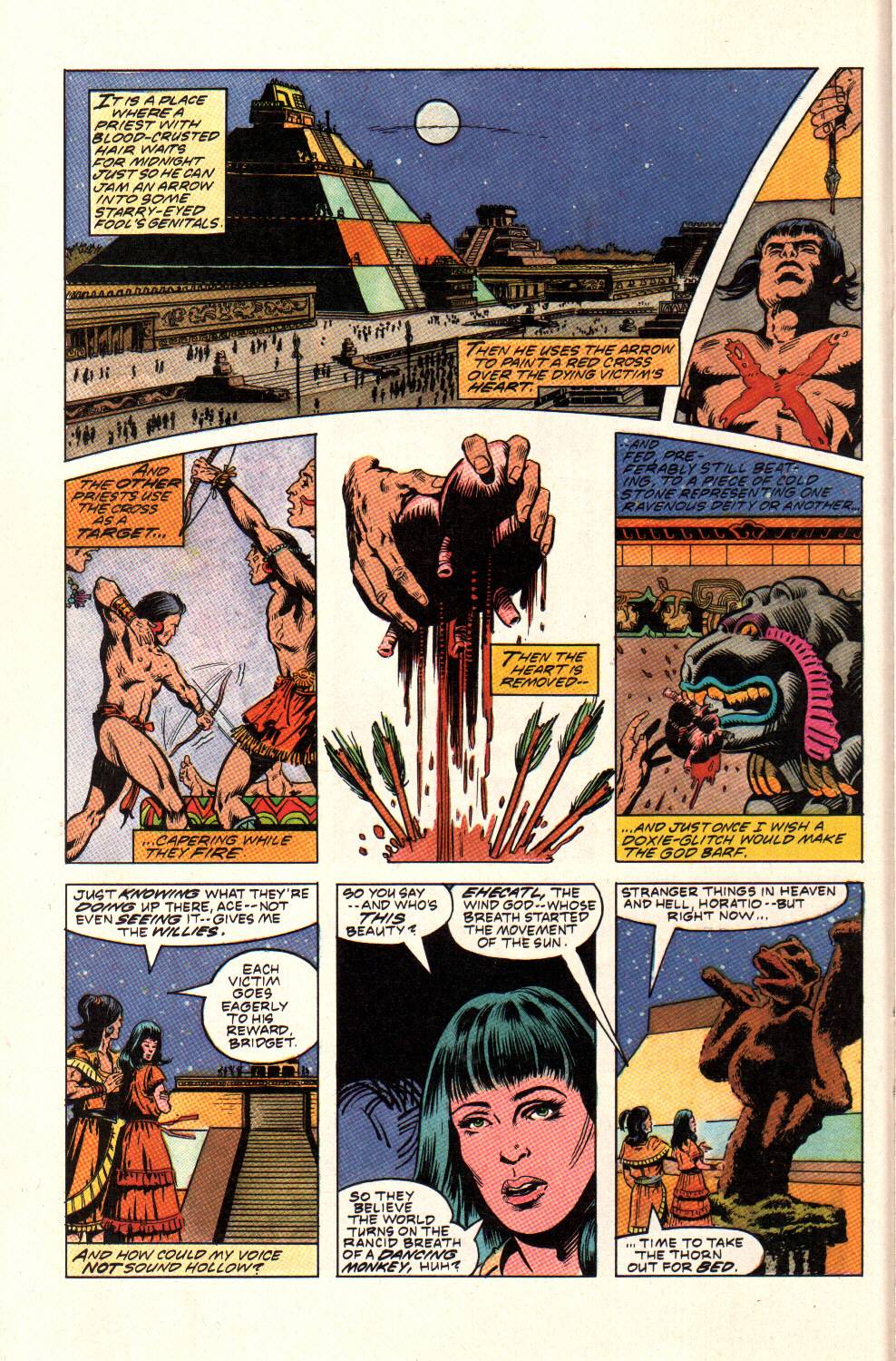 Read online Aztec Ace comic -  Issue #9 - 14