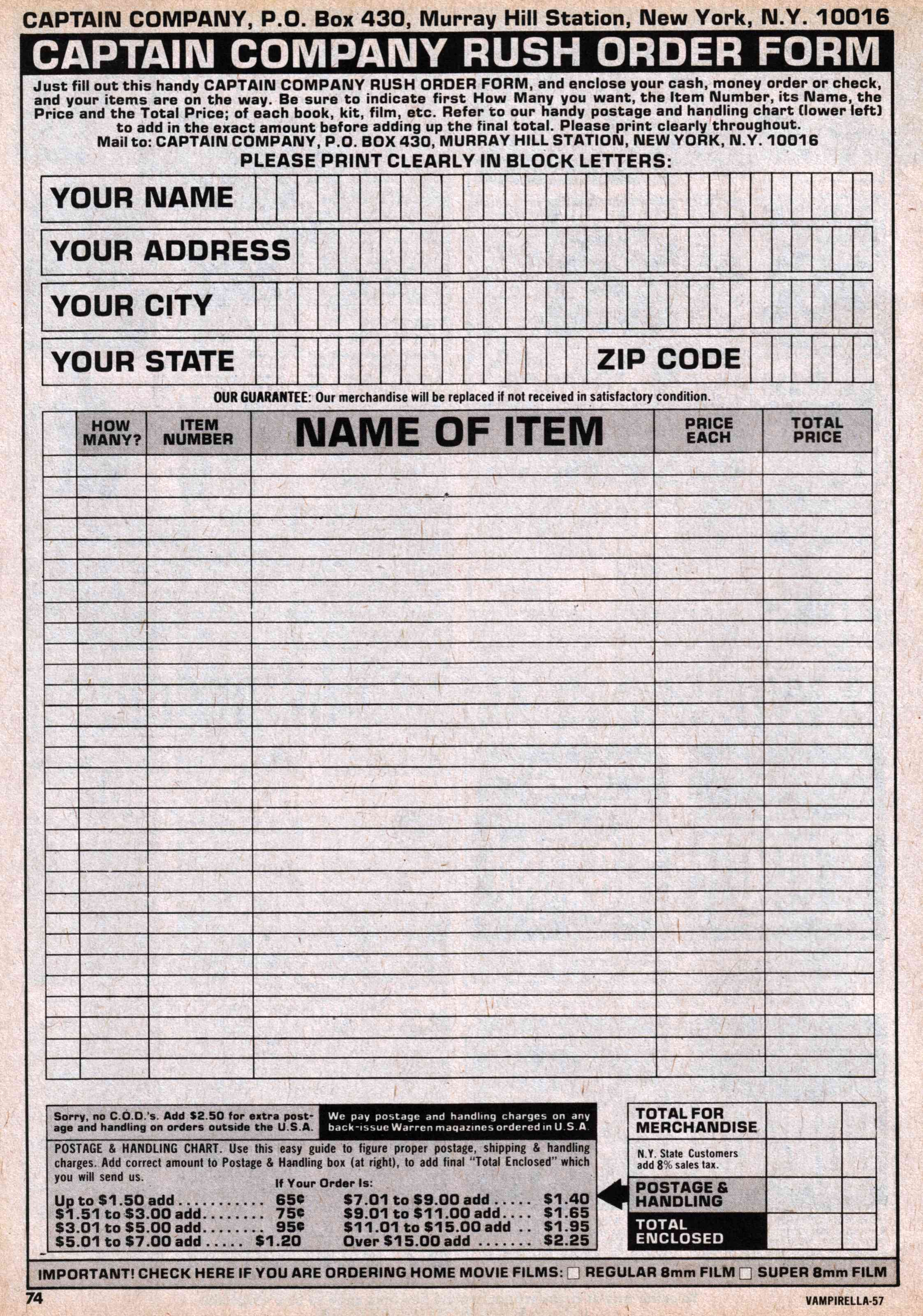 Read online Vampirella (1969) comic -  Issue #57 - 74