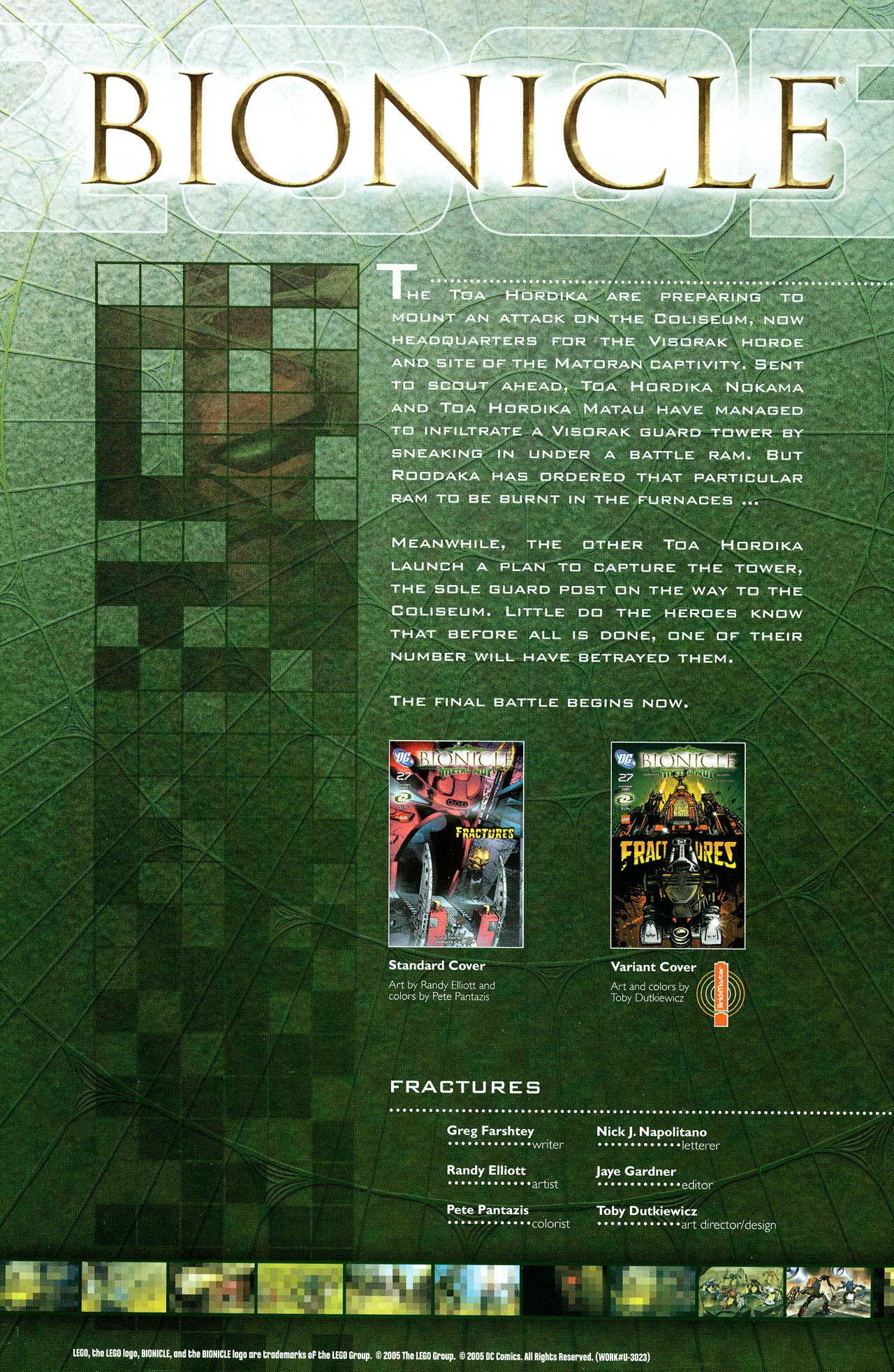 Read online Bionicle comic -  Issue #27 - 2