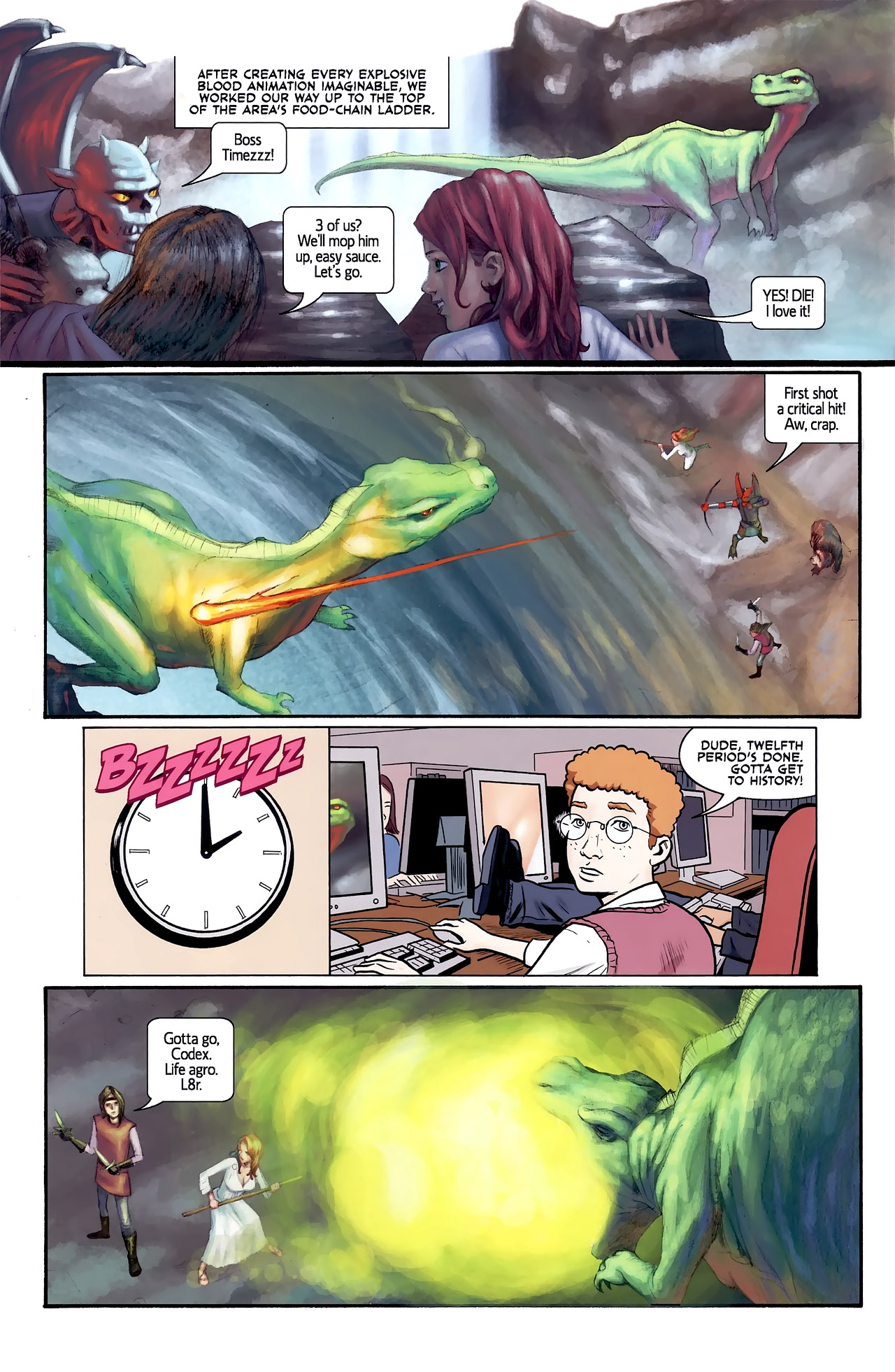 Read online The Guild comic -  Issue #1 - 21