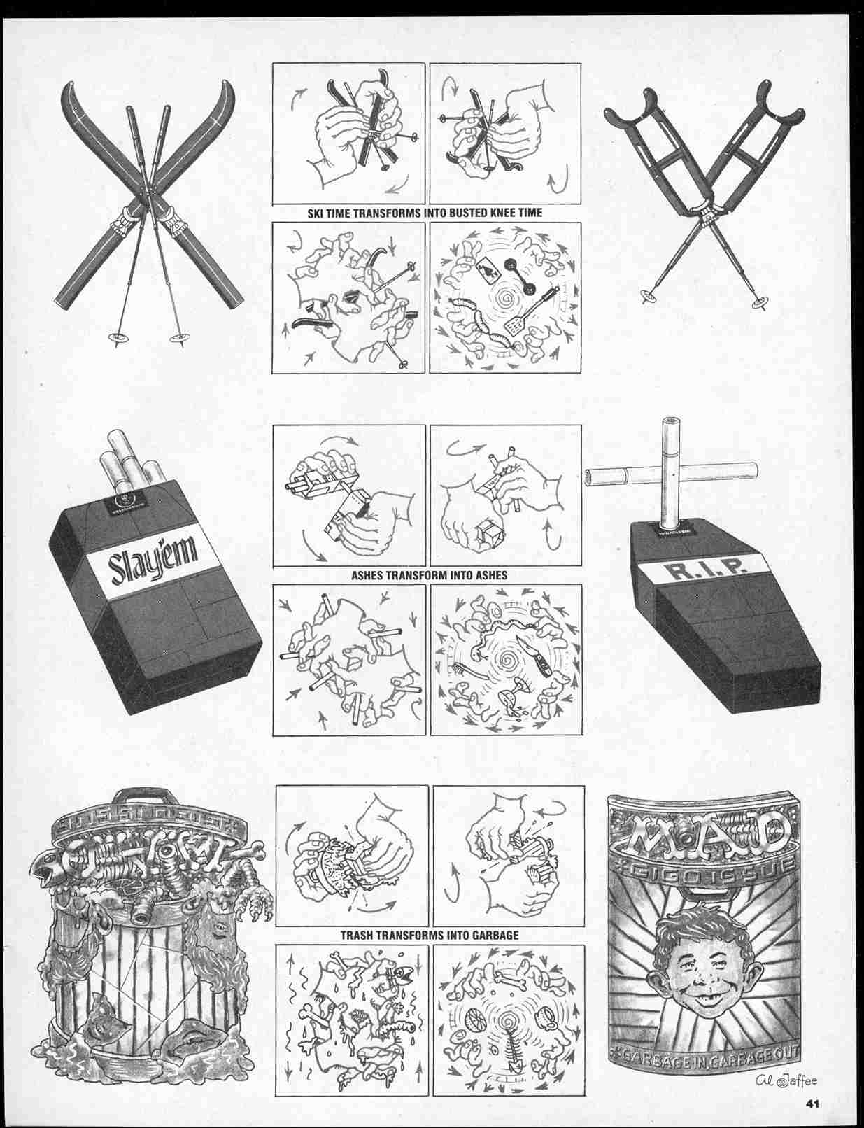 Read online MAD comic -  Issue #257 - 43