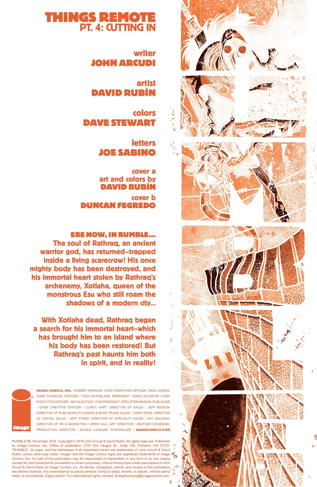 Read online Rumble (2017) comic -  Issue #9 - 2