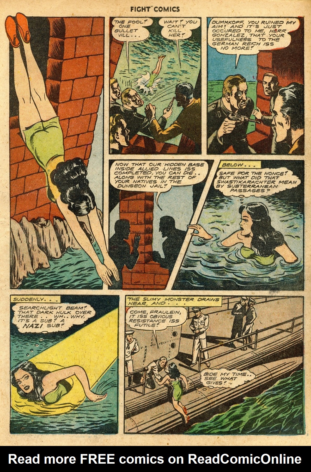 Read online Fight Comics comic -  Issue #30 - 19