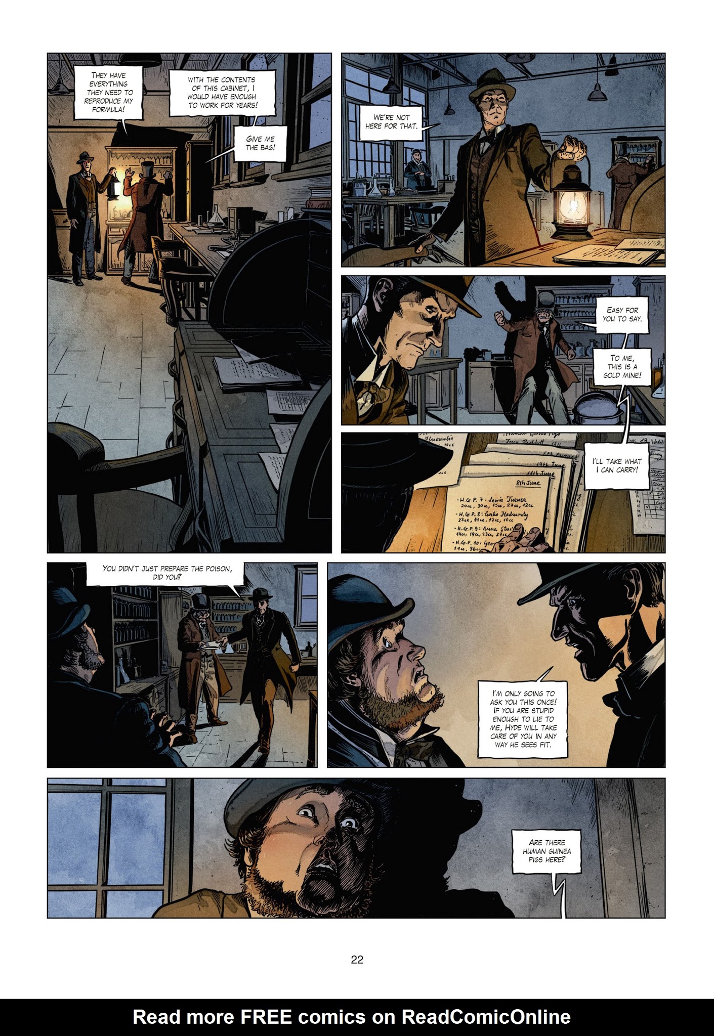 Read online Sherlock Holmes Society comic -  Issue #2 - 22