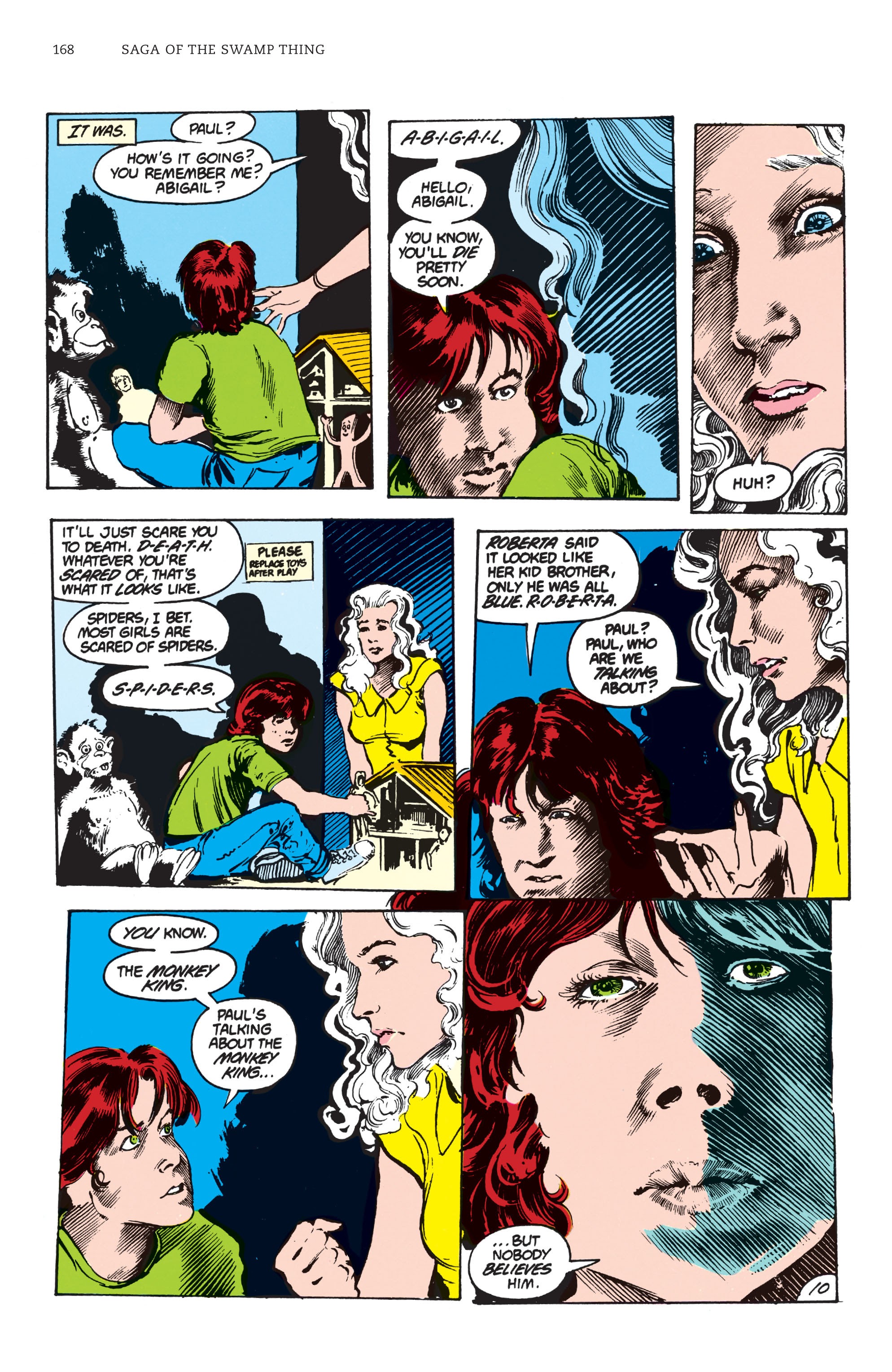 Read online Saga of the Swamp Thing comic -  Issue # TPB 1 (Part 2) - 64