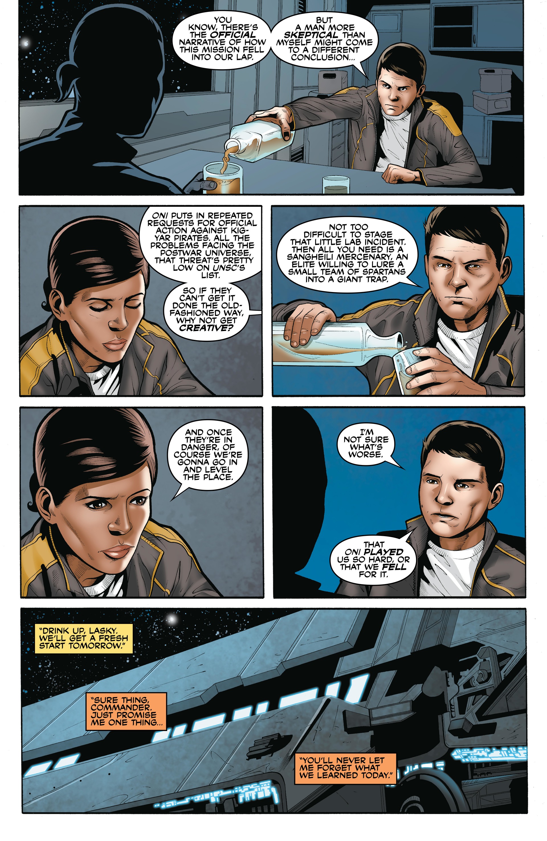 Read online Halo: Initiation and Escalation comic -  Issue # TPB (Part 4) - 63