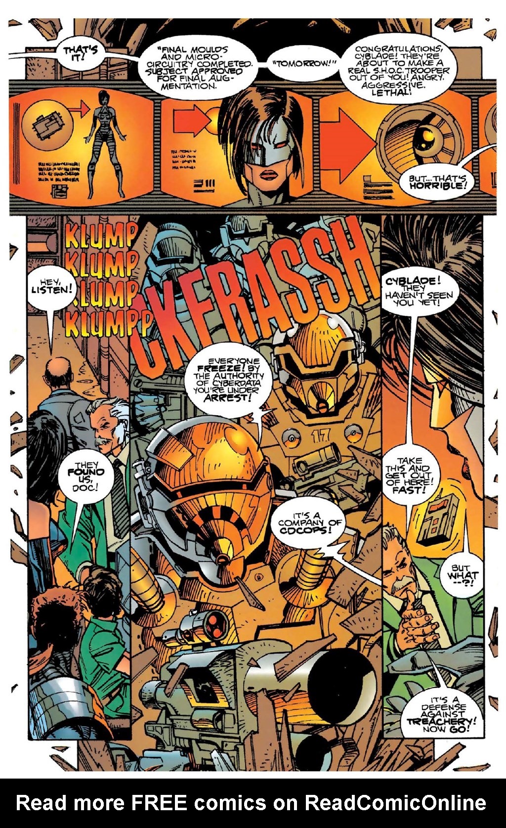 Read online Cyberforce (1992) comic -  Issue # _The Complete Cyberforce (Part 2) - 37