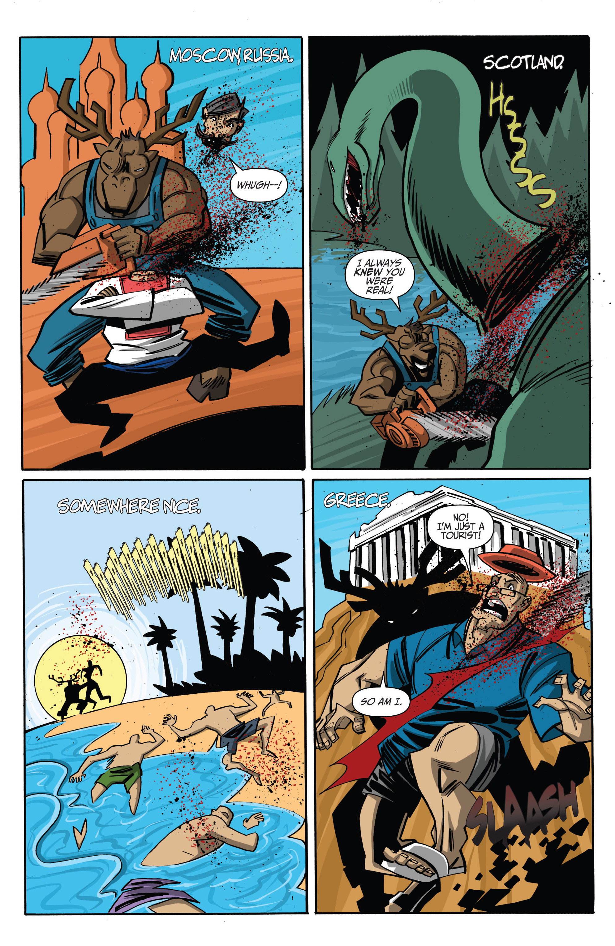 Read online Chainsaw Reindeer comic -  Issue # Full - 21