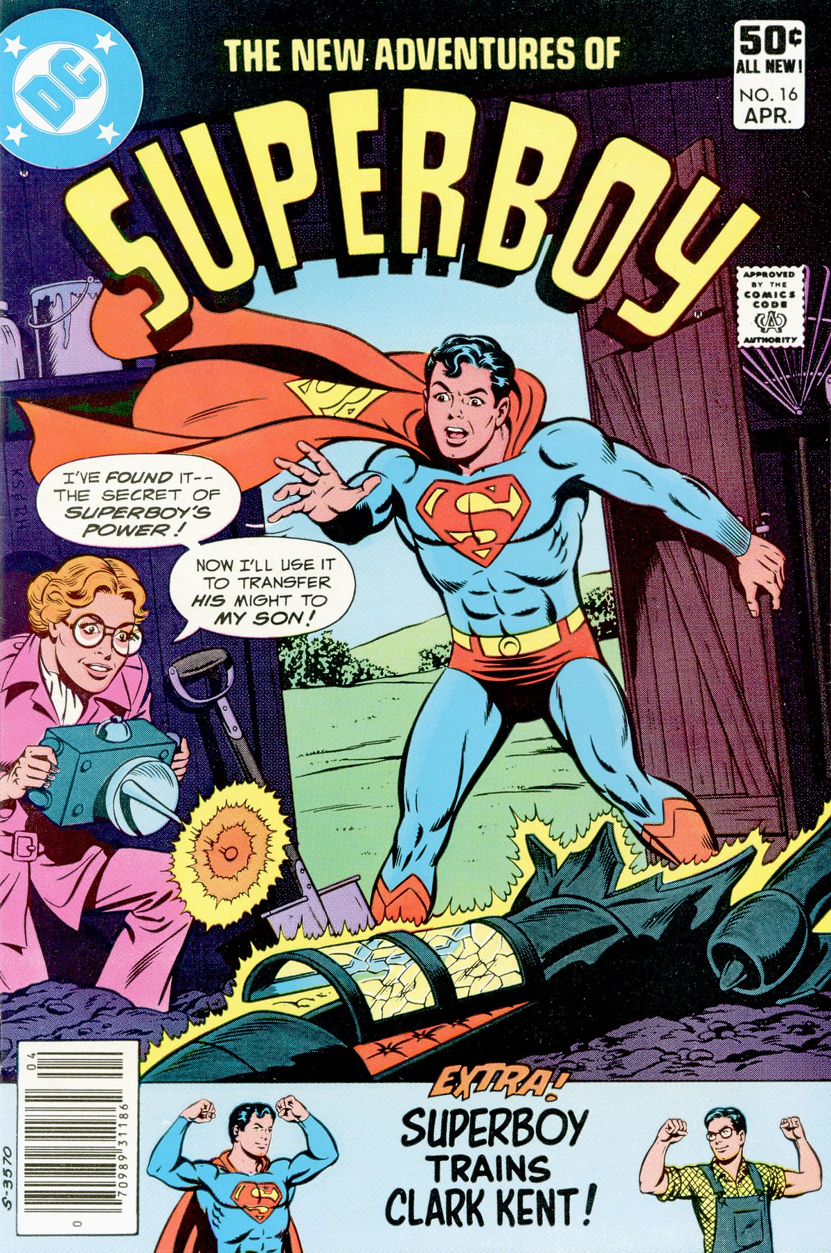 Read online The New Adventures of Superboy comic -  Issue #16 - 1