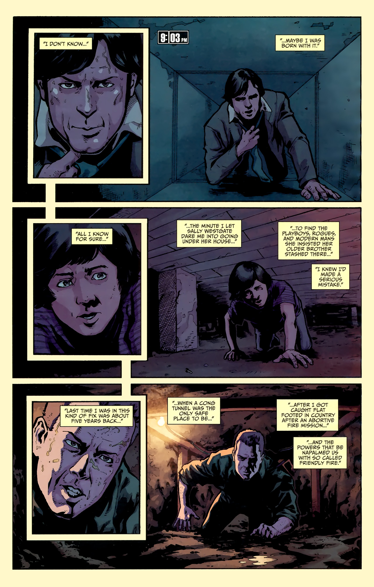 Read online Die Hard: Year One comic -  Issue #6 - 19