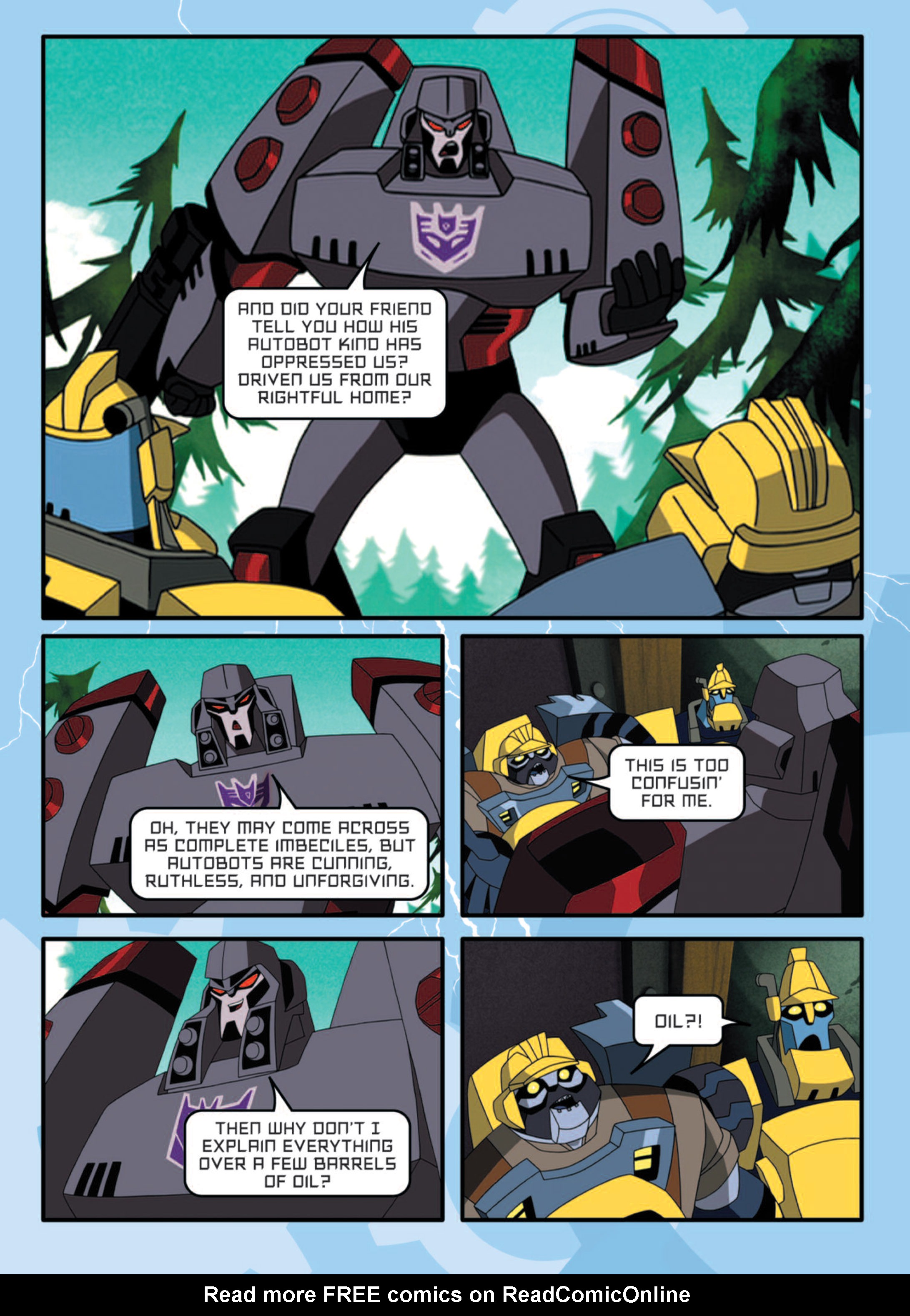 Read online Transformers Animated comic -  Issue #10 - 50