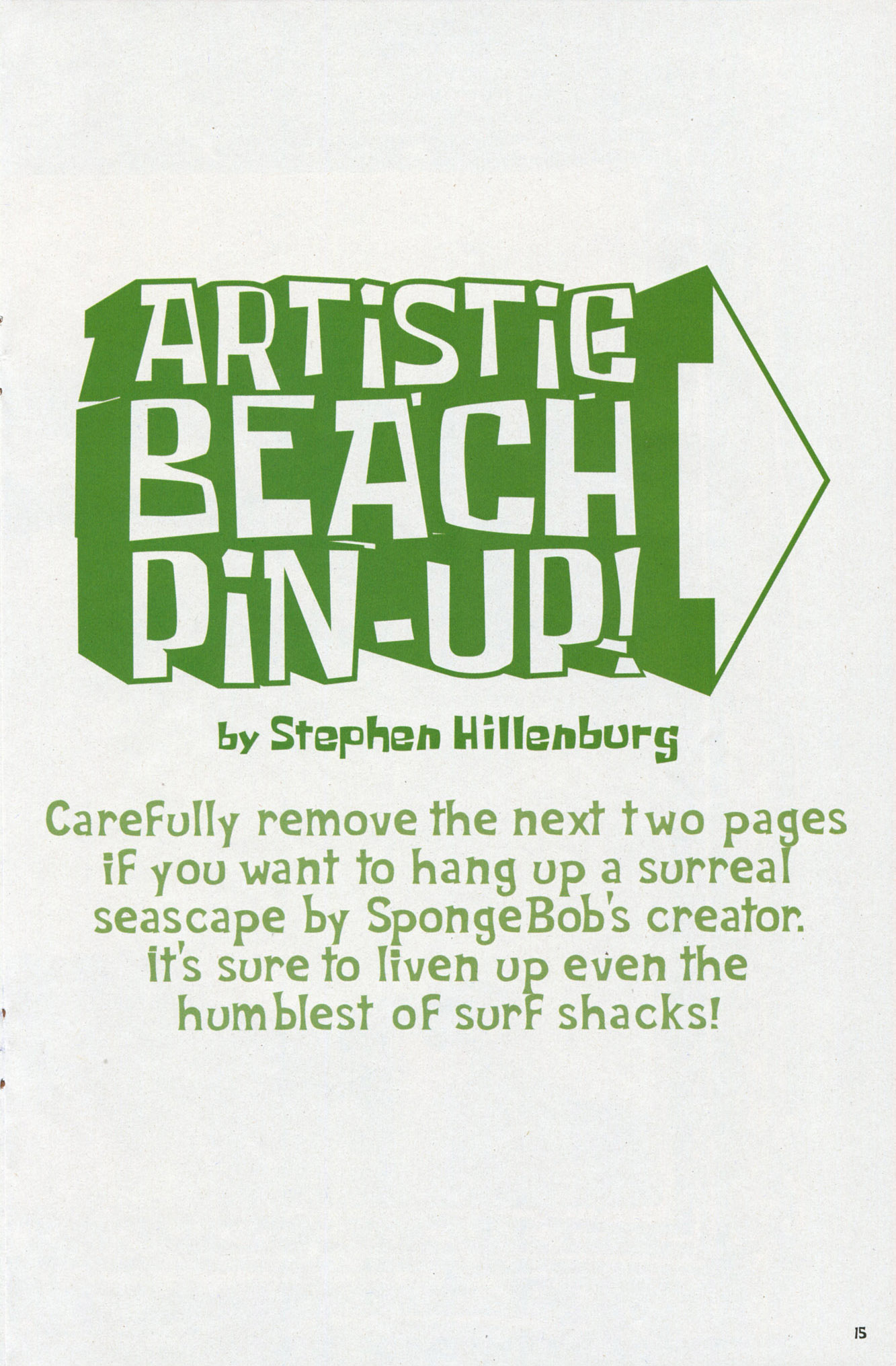 Read online SpongeBob Comics comic -  Issue #9 - 17