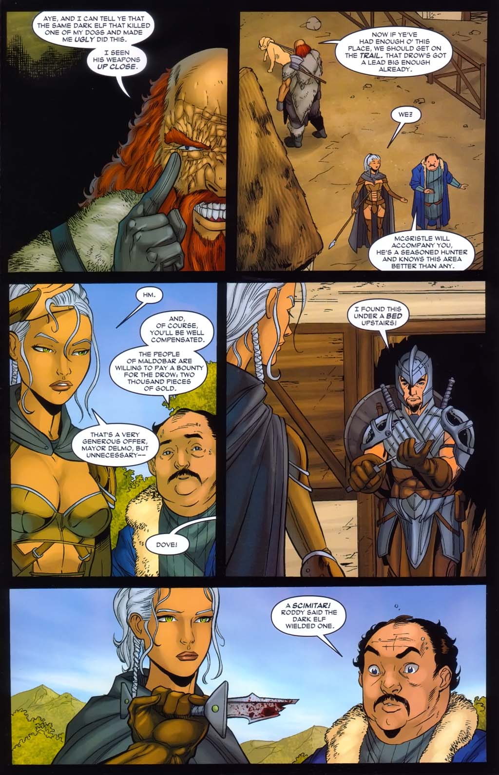 Read online Forgotten Realms: Sojourn comic -  Issue #1 - 38