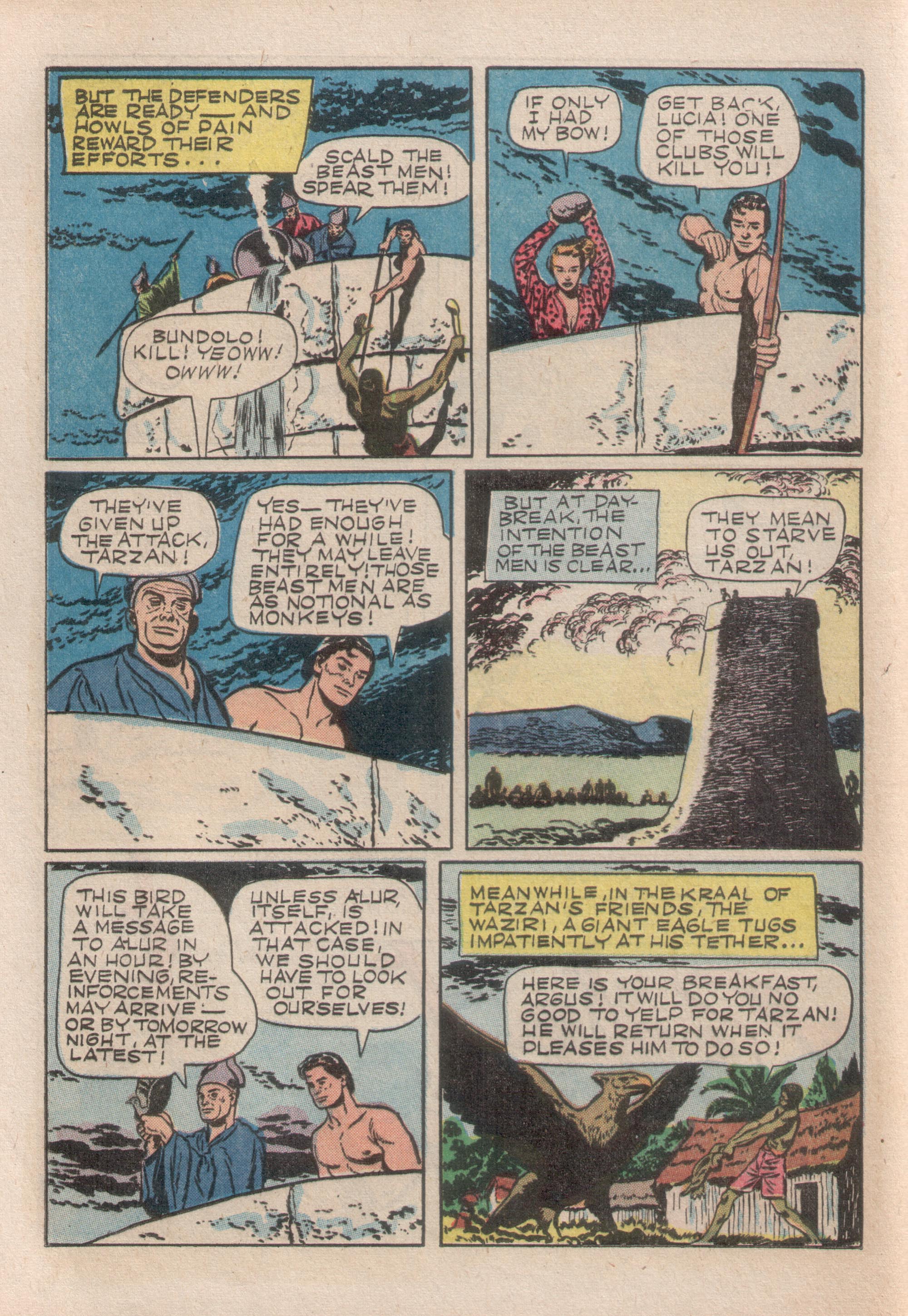 Read online Tarzan (1948) comic -  Issue #41 - 20