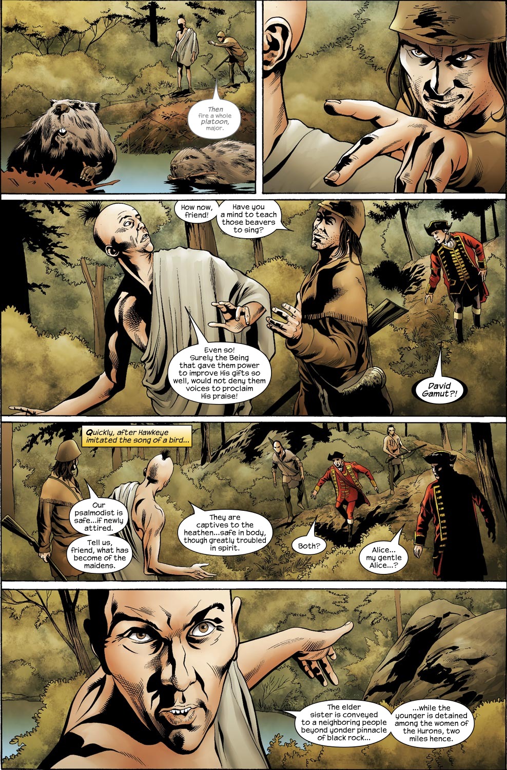 Read online The Last of the Mohicans comic -  Issue #4 - 9
