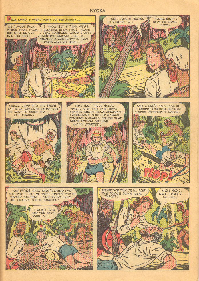 Read online Nyoka the Jungle Girl (1945) comic -  Issue #37 - 39