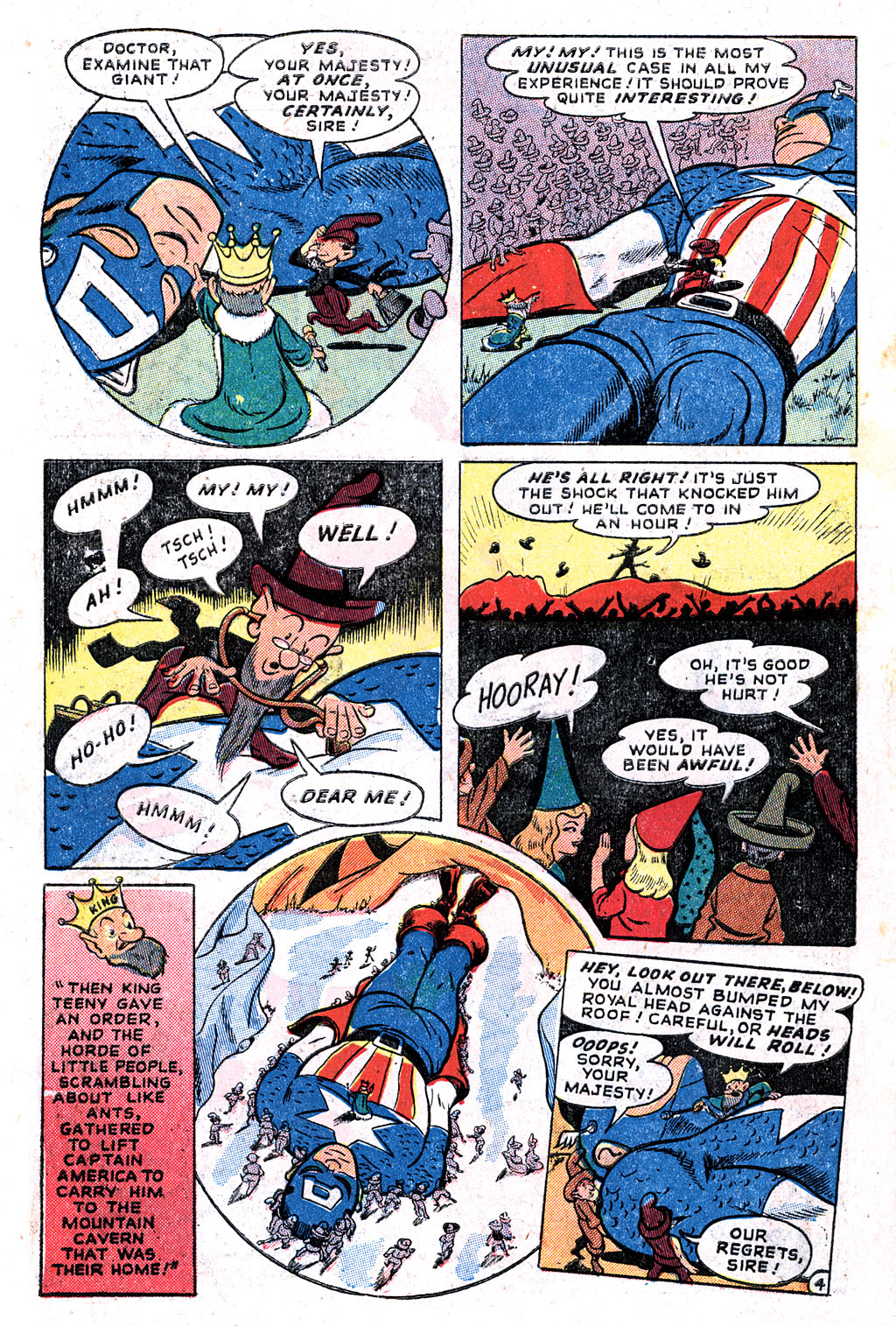 Read online Captain America Comics comic -  Issue #69 - 6