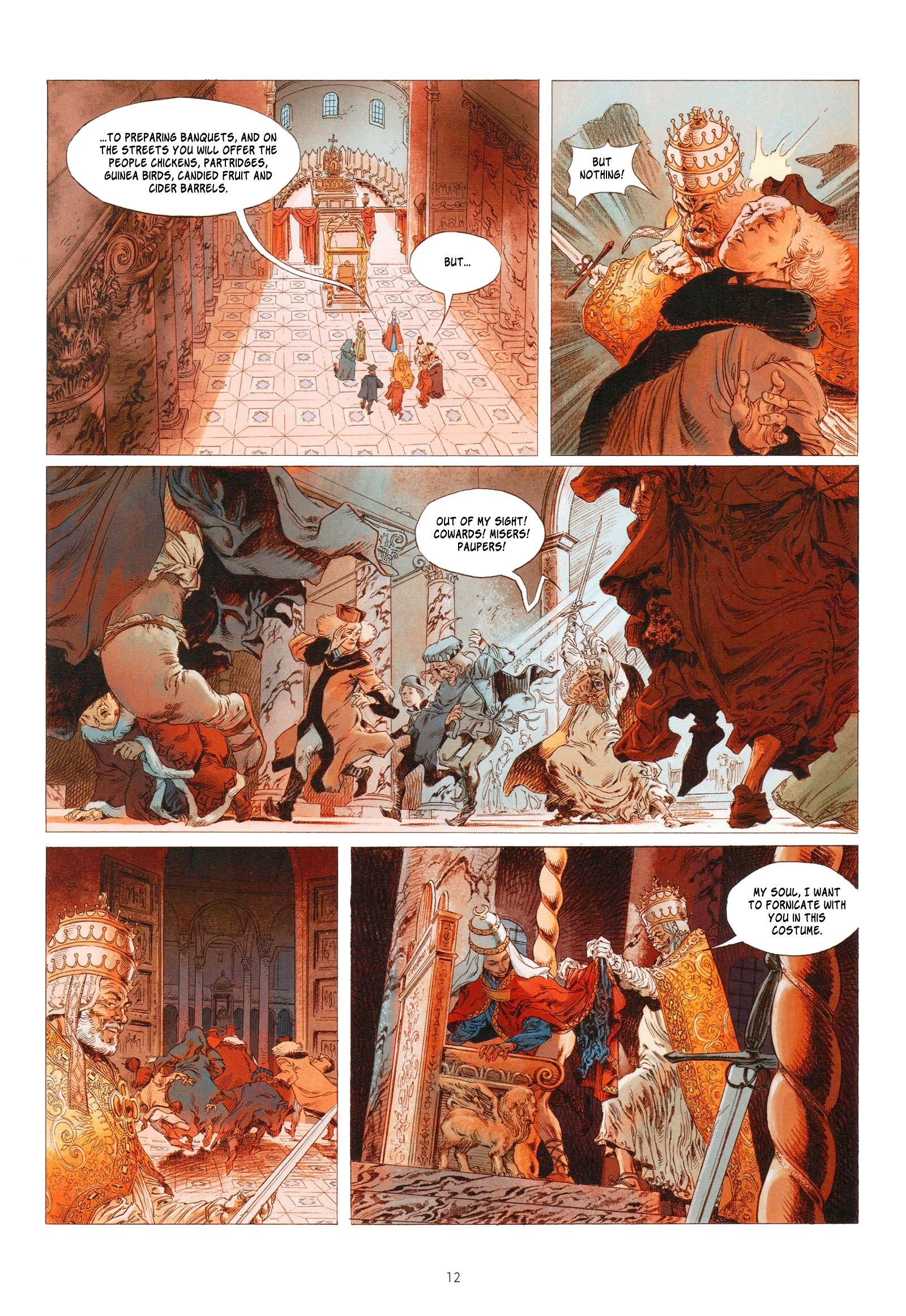 Read online The Terrible Pope comic -  Issue #2 - 12