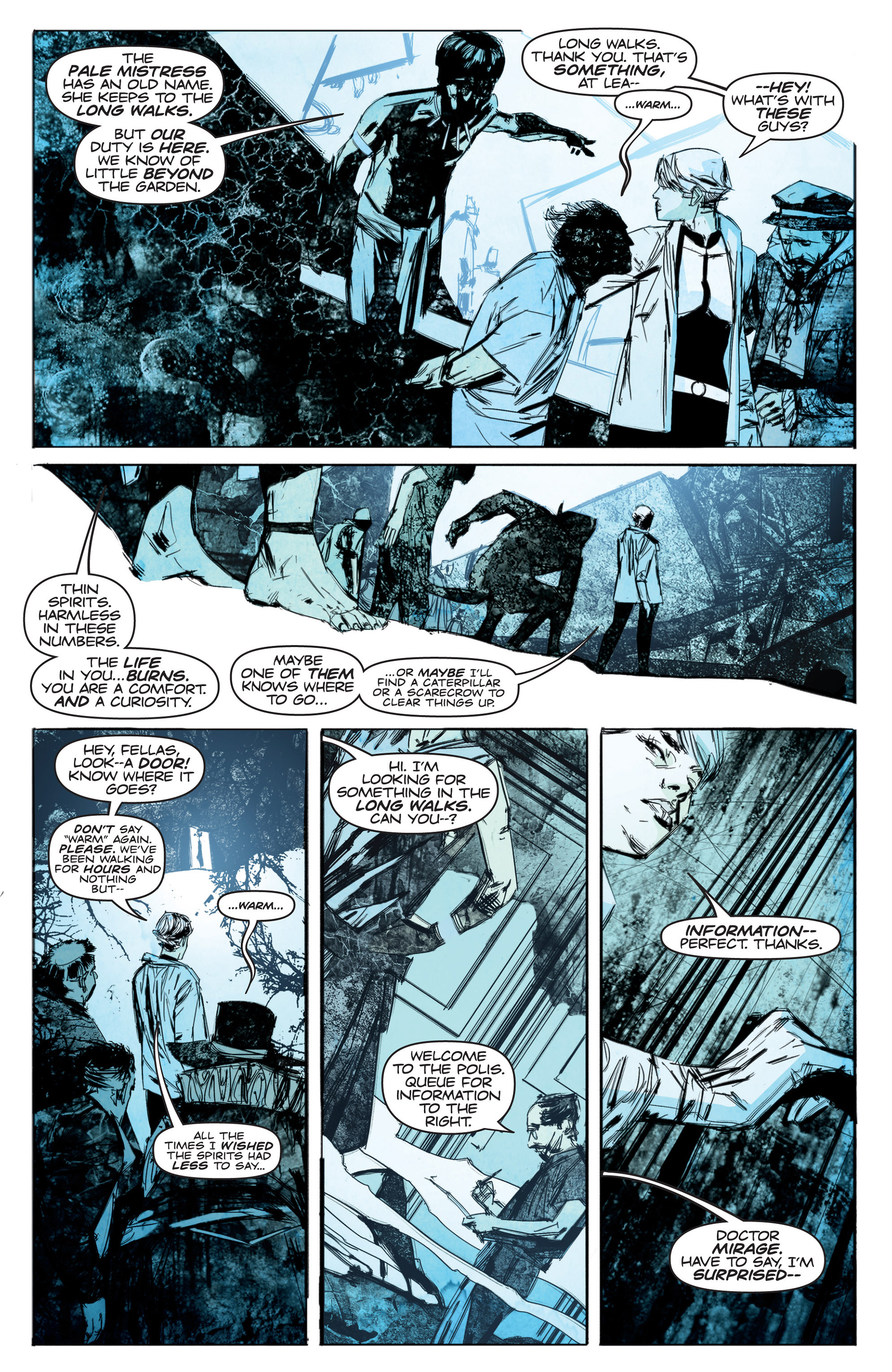 Read online The Death-Defying Doctor Mirage comic -  Issue #2 - 6