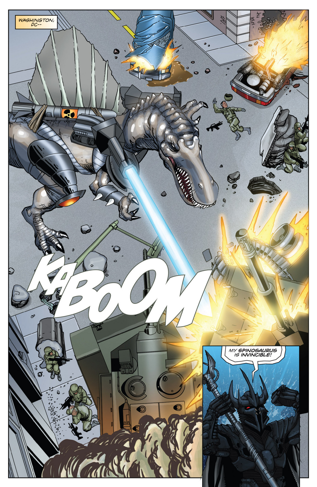 Read online Jurassic StrikeForce 5 comic -  Issue # _TPB - 116