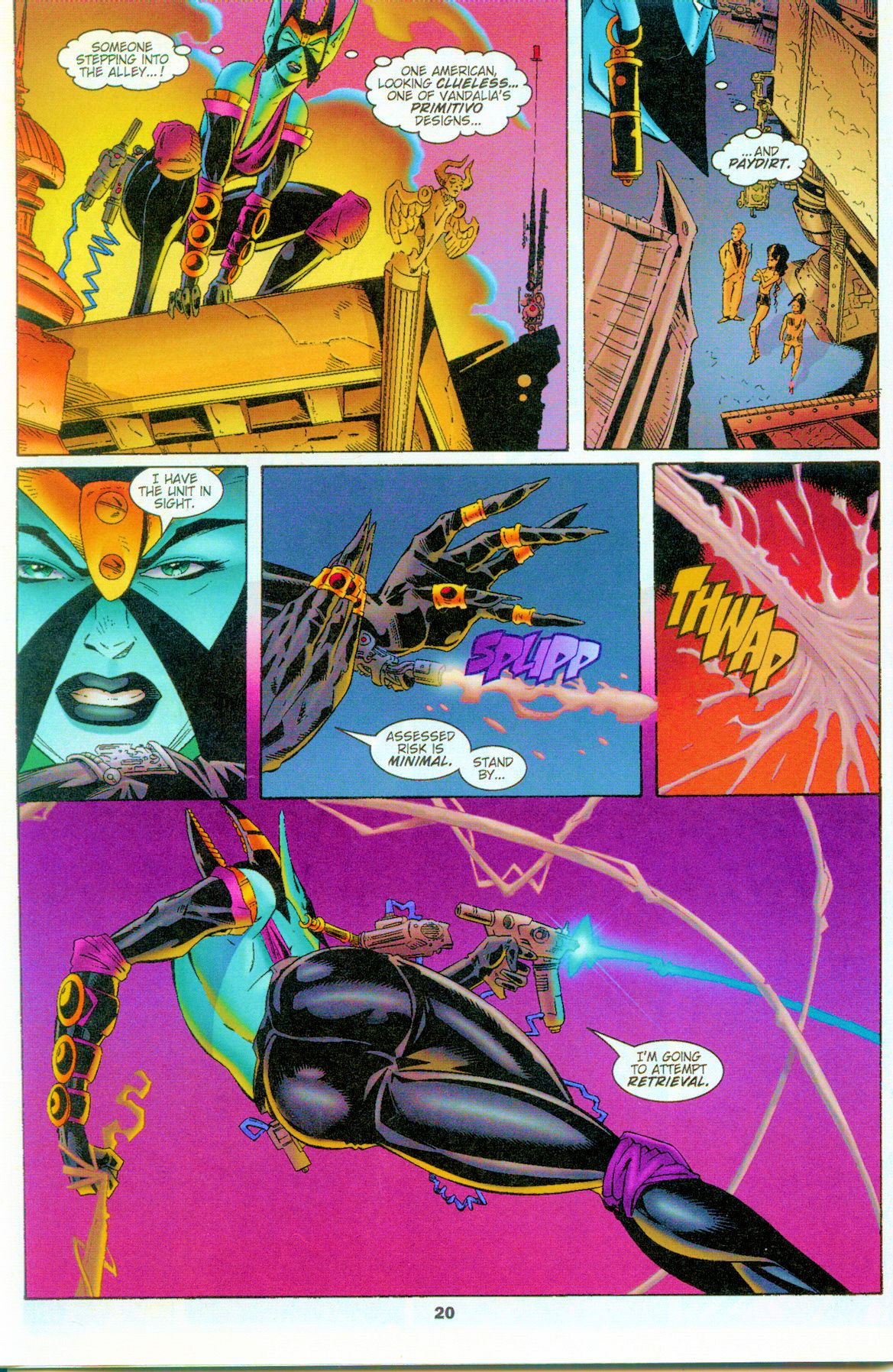 Read online Cybernary comic -  Issue #3 - 19