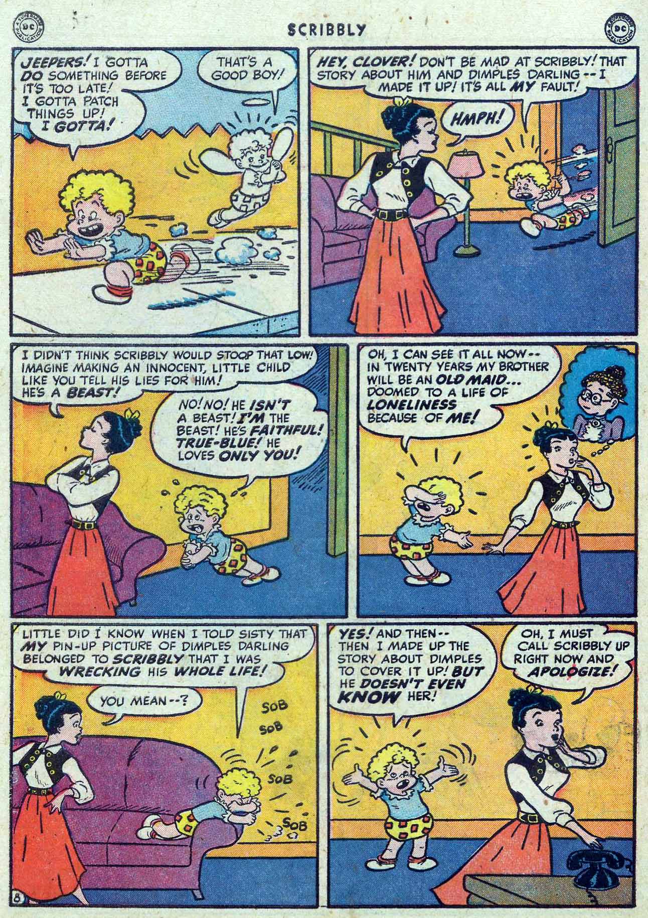 Read online Scribbly comic -  Issue #7 - 44