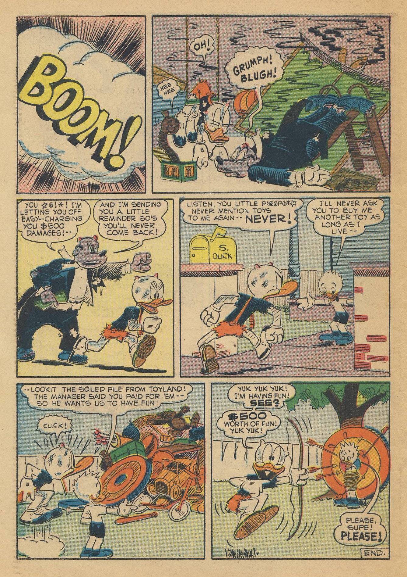 Read online Super Duck Comics comic -  Issue #28 - 44