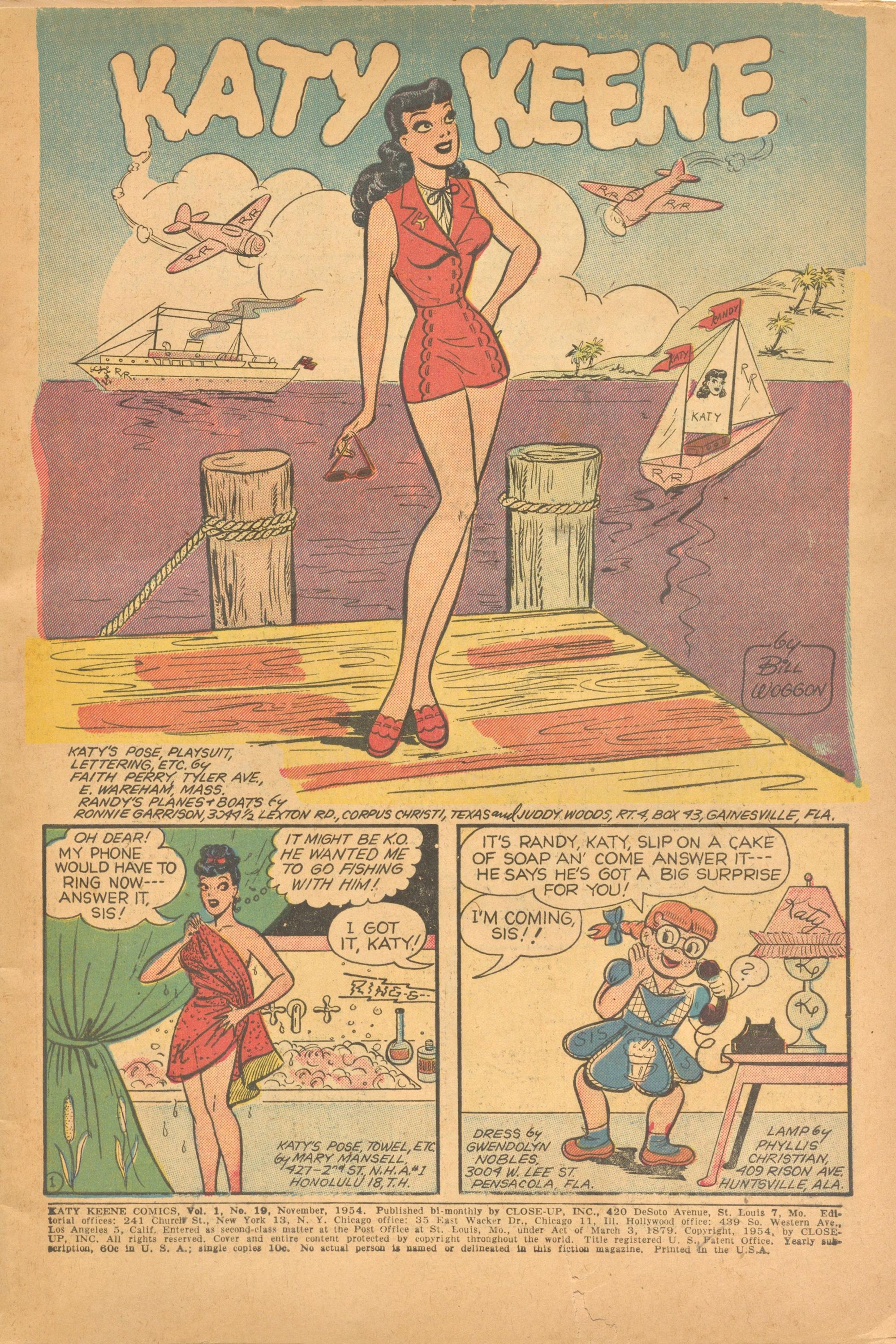 Read online Katy Keene (1949) comic -  Issue #19 - 3
