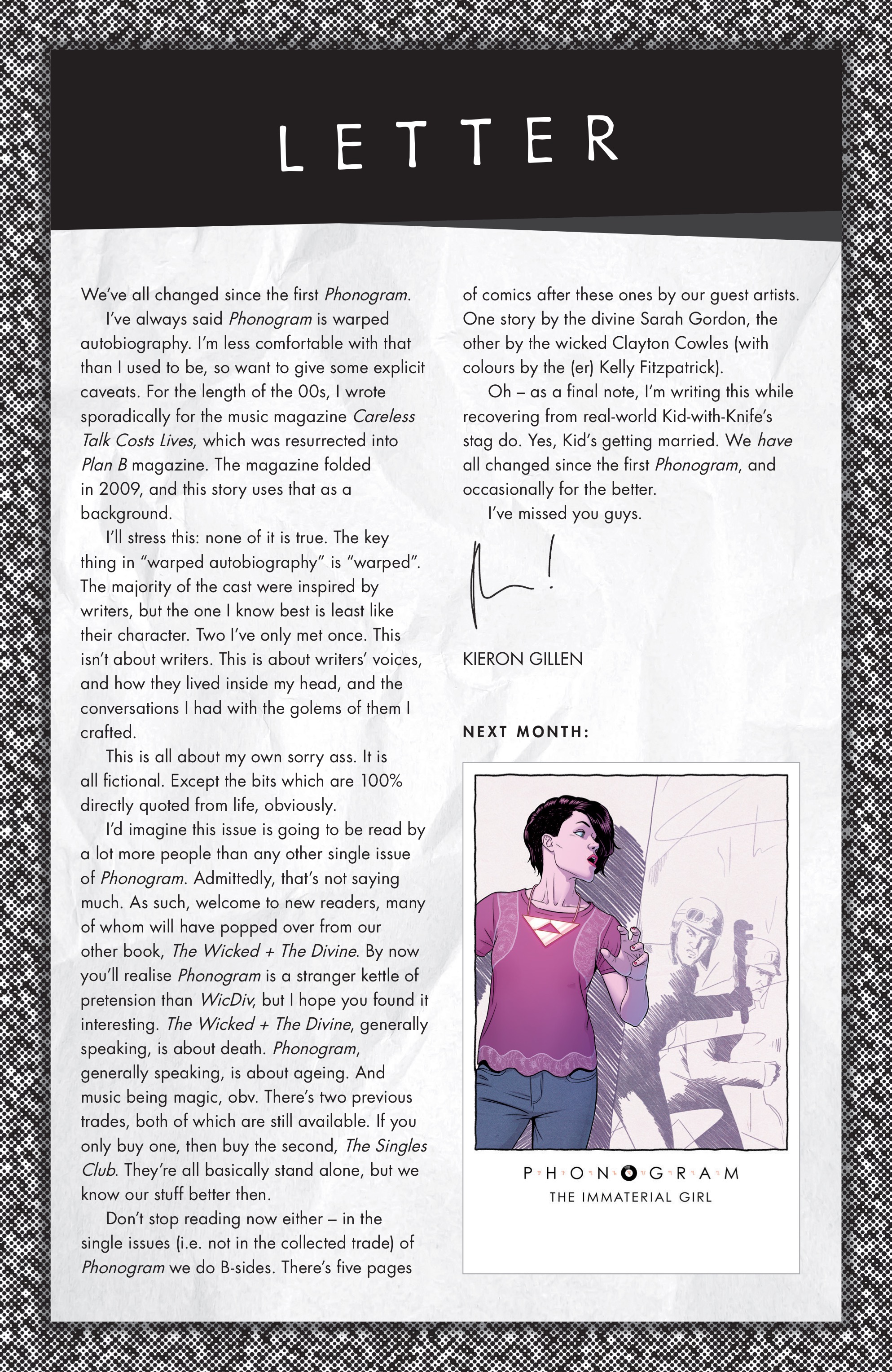 Read online Phonogram (2015) comic -  Issue #1 - 25