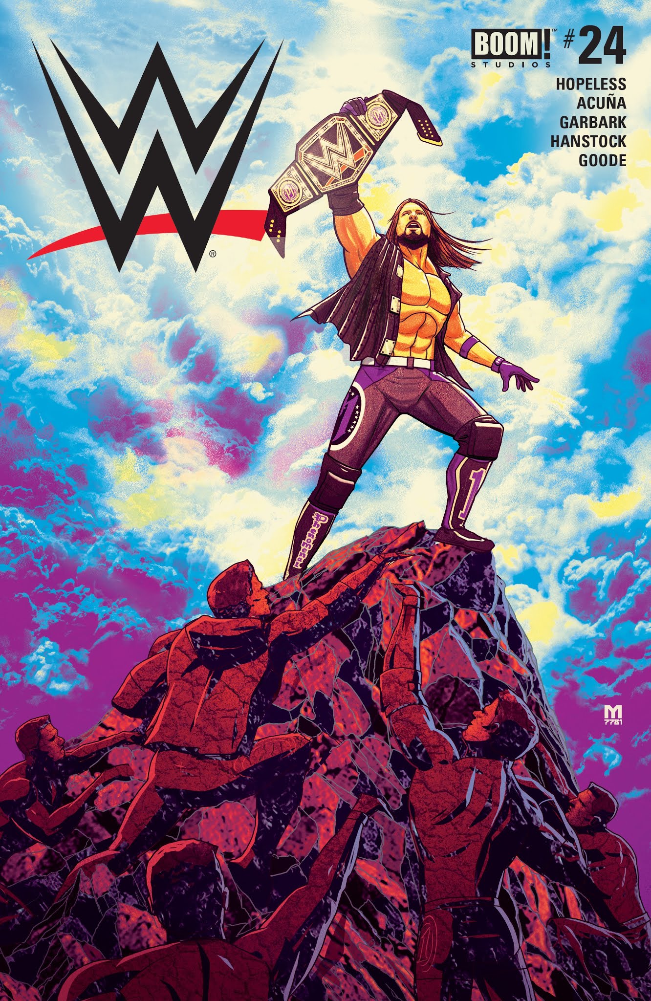 Read online WWE comic -  Issue #24 - 1