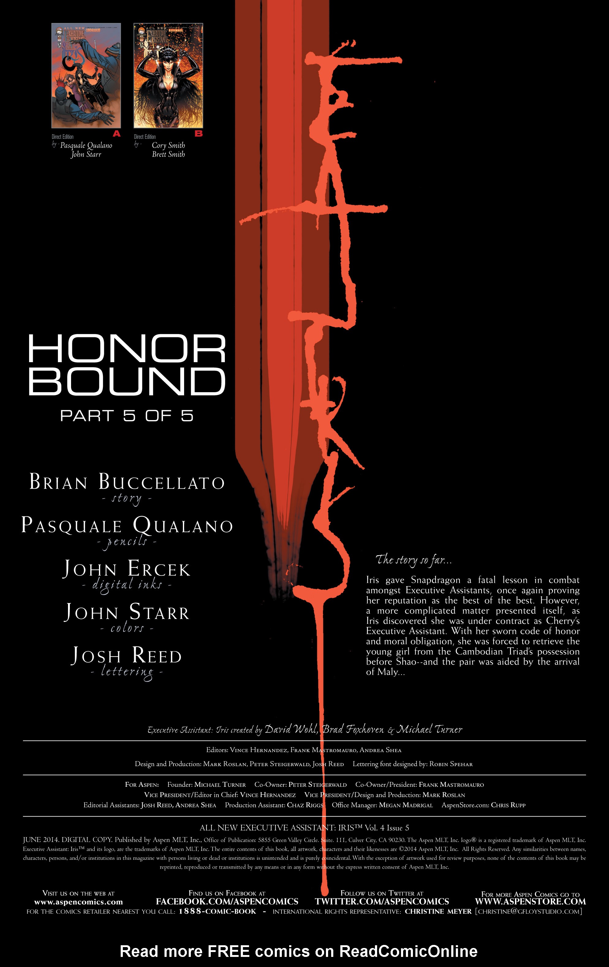 Read online All New Executive Assistant: Iris comic -  Issue #5 - 3