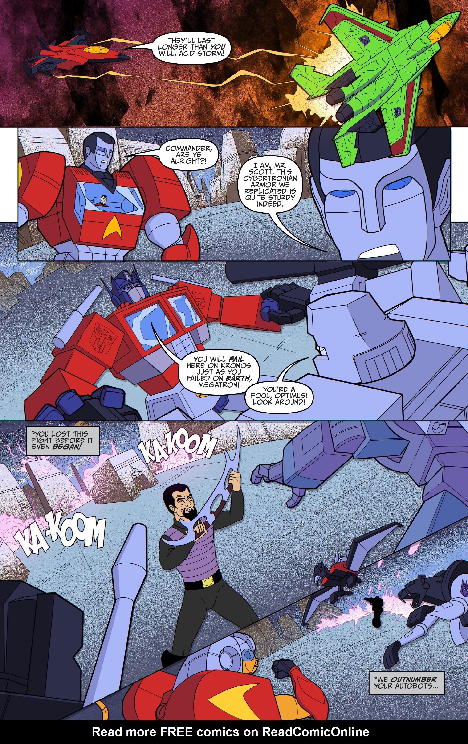Read online Star Trek vs. Transformers comic -  Issue #5 - 15