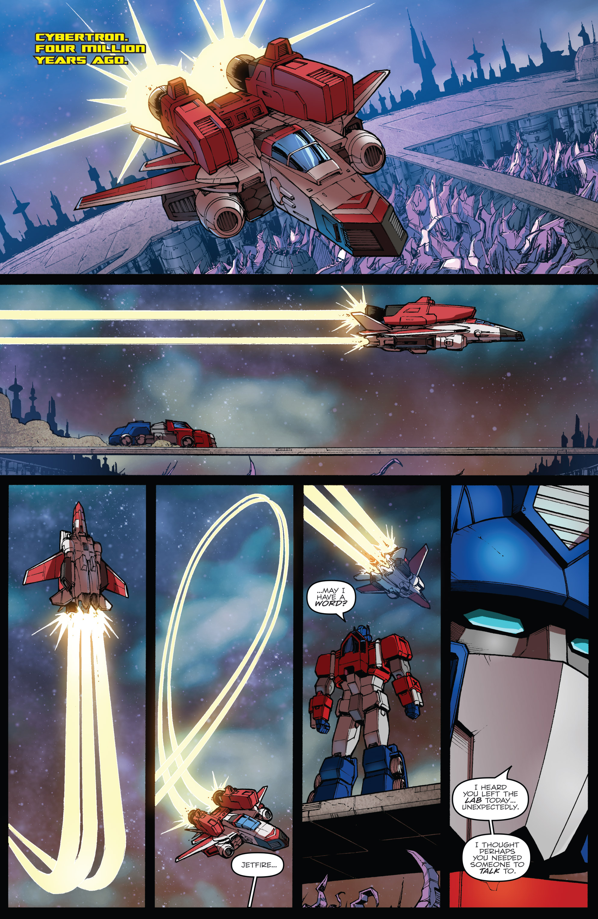 Read online Optimus Prime comic -  Issue #8 - 11