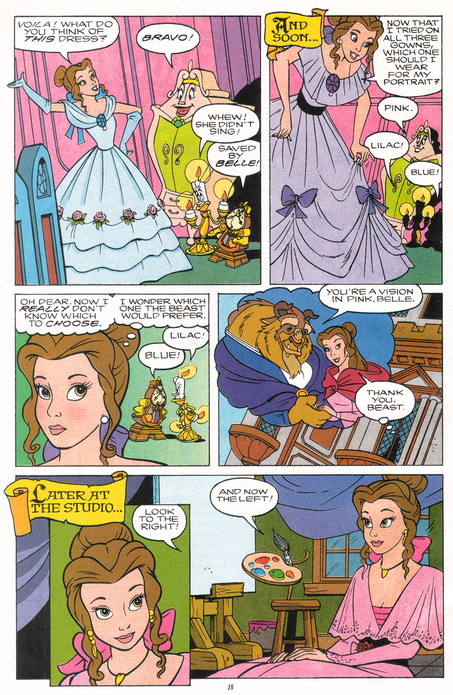 Read online Disney's Beauty and the Beast comic -  Issue #9 - 20