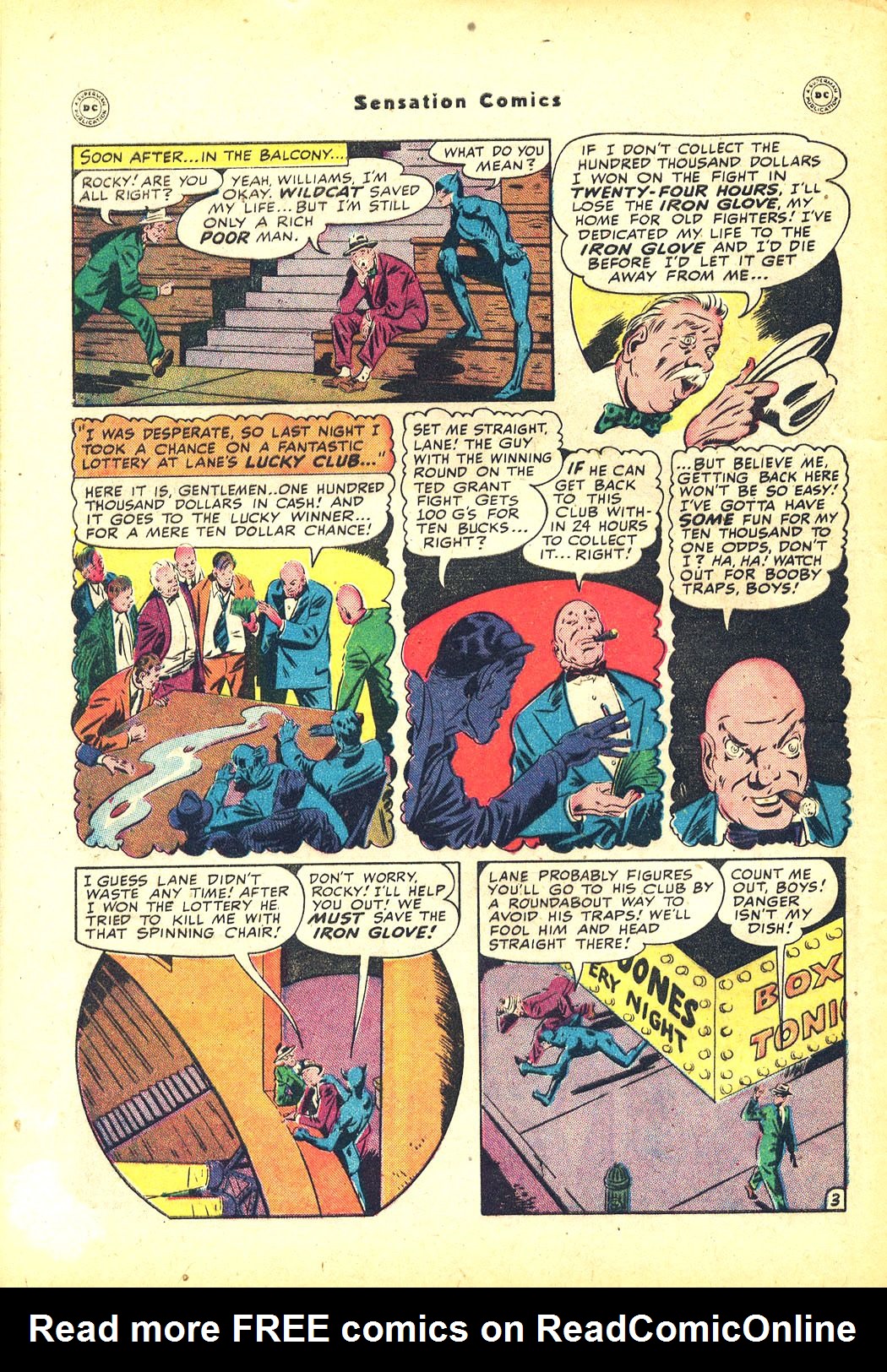 Read online Sensation (Mystery) Comics comic -  Issue #81 - 46