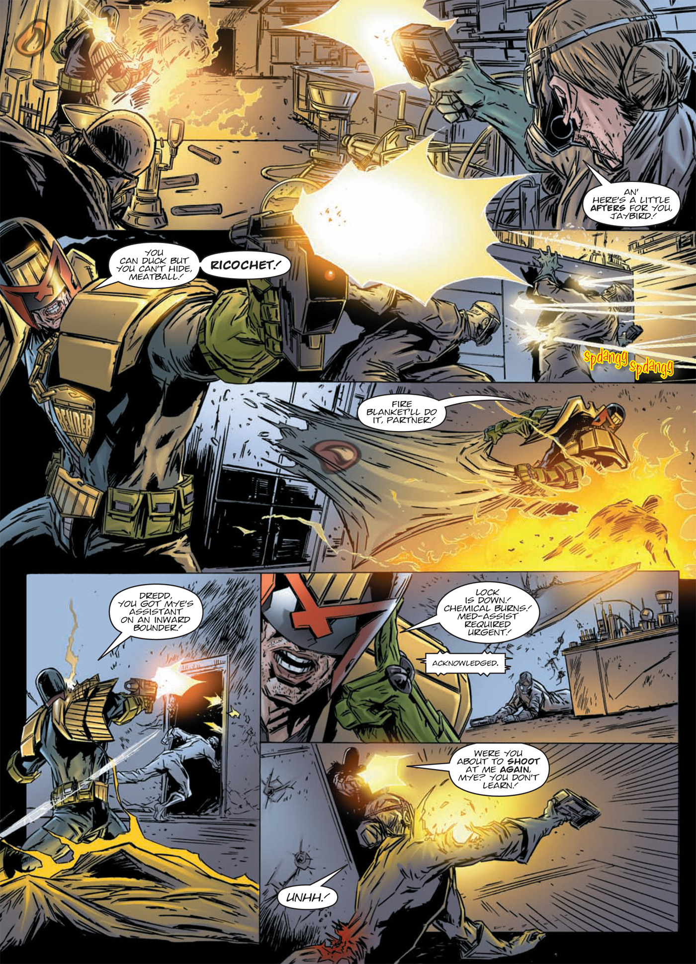 Read online Judge Dredd: Day of Chaos: Fallout comic -  Issue # TPB (Part 3) - 27